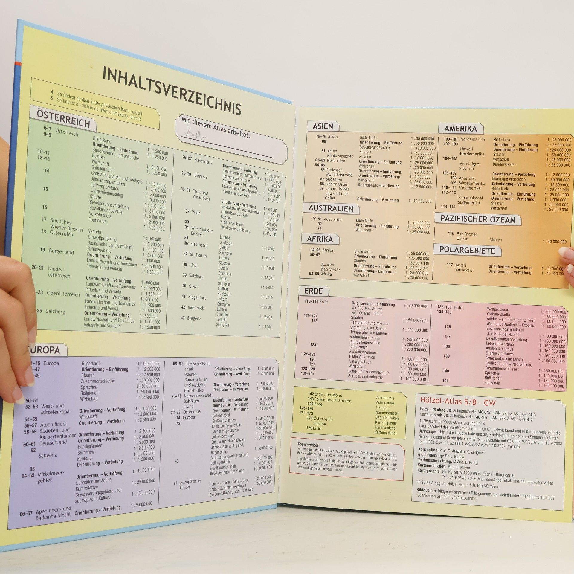 Autorenkollektiv Hölzel-Atlas für die 5. bis 8. Schulstufe