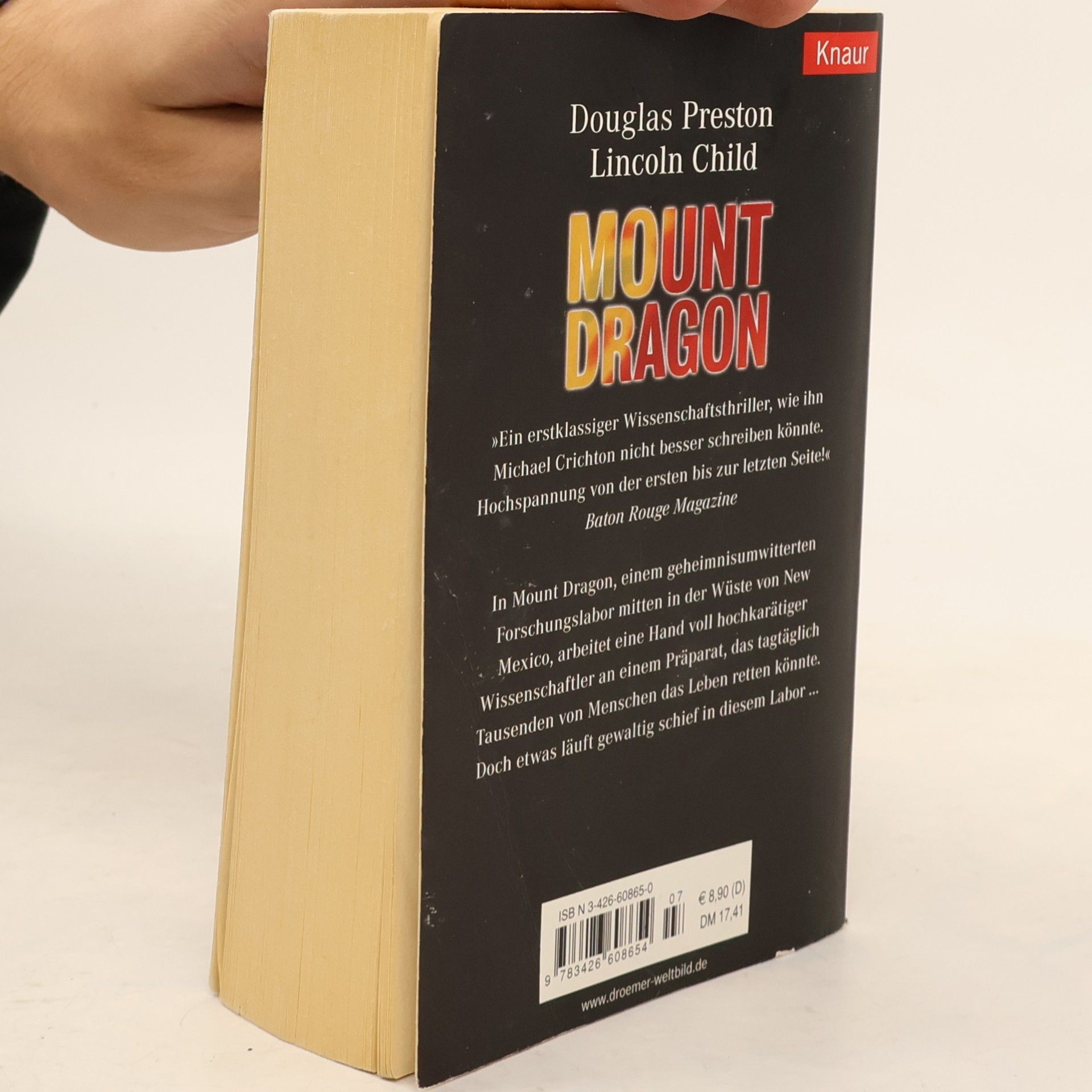 Douglas Preston Mount Dragon