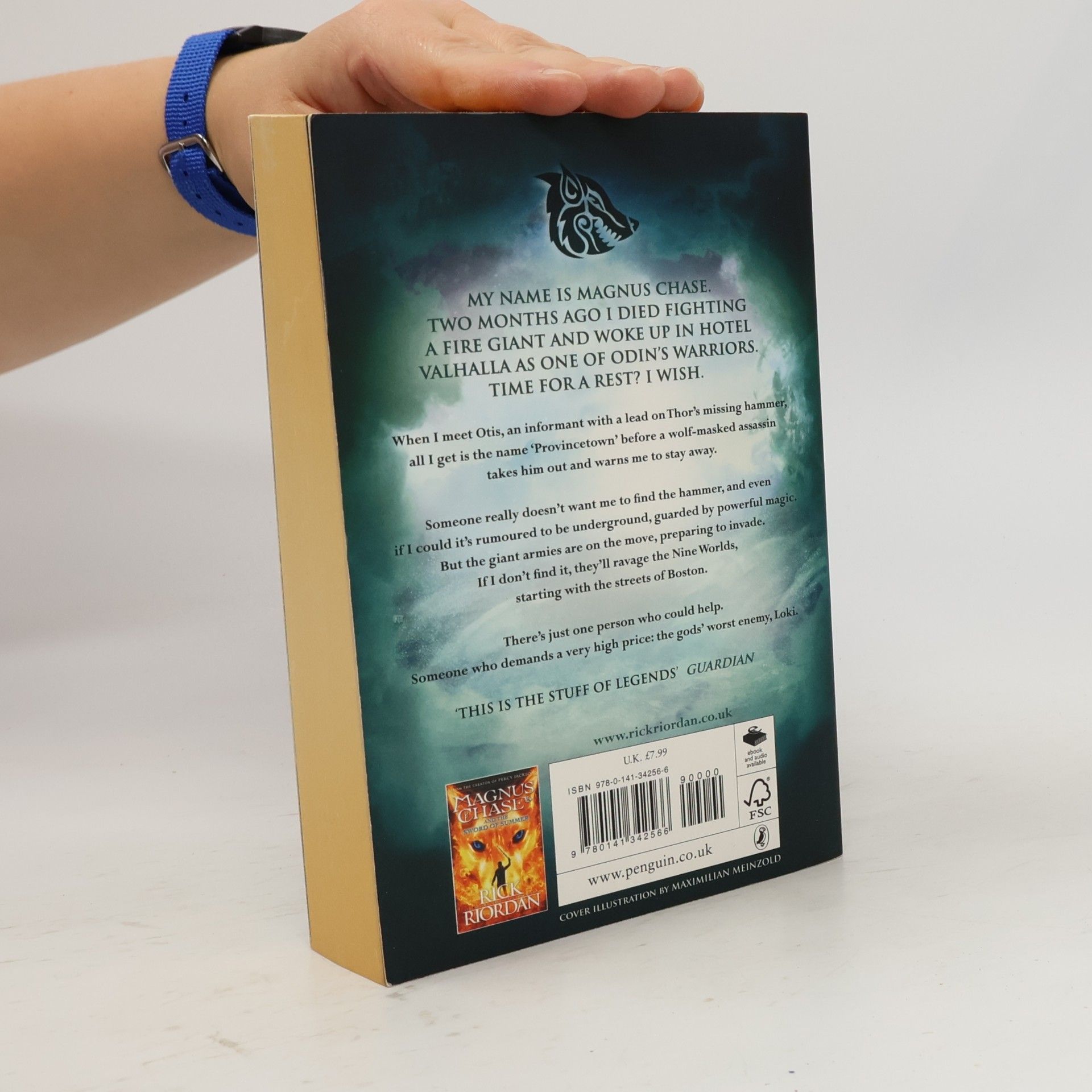 Rick Riordan Magnus Chase and the Hammer of Thor
