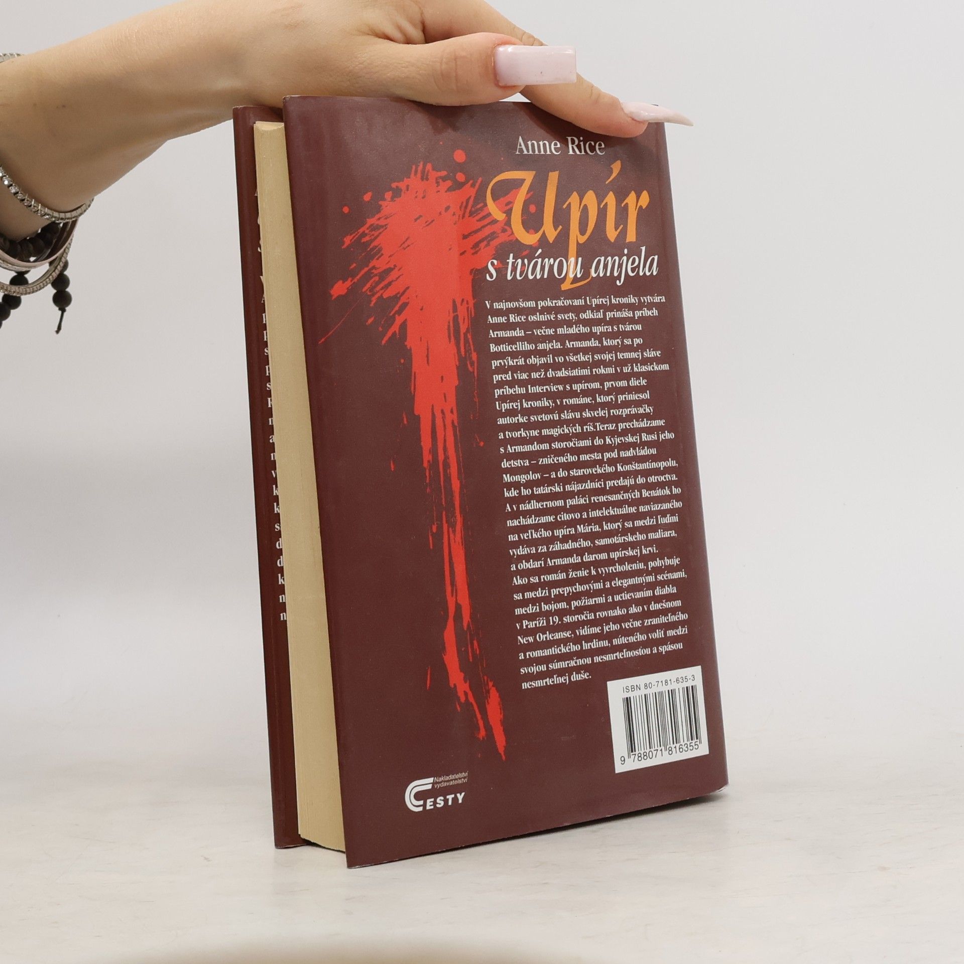 Anne Rice Upír s tvárou anjela