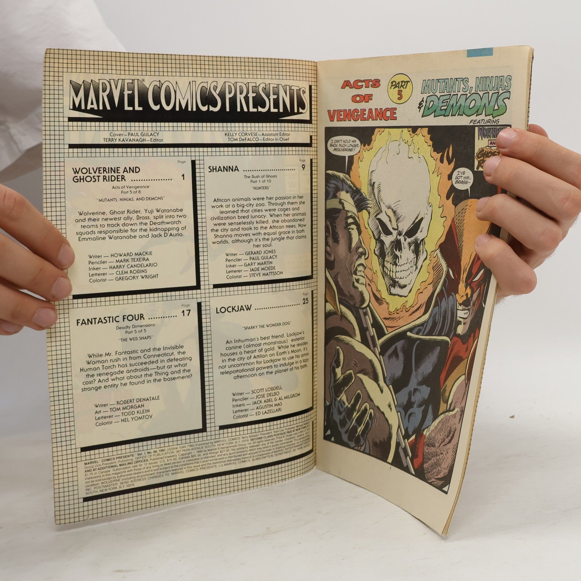 Kolektív autorov Marvel Comics 68. Wolverine and Ghost Rider