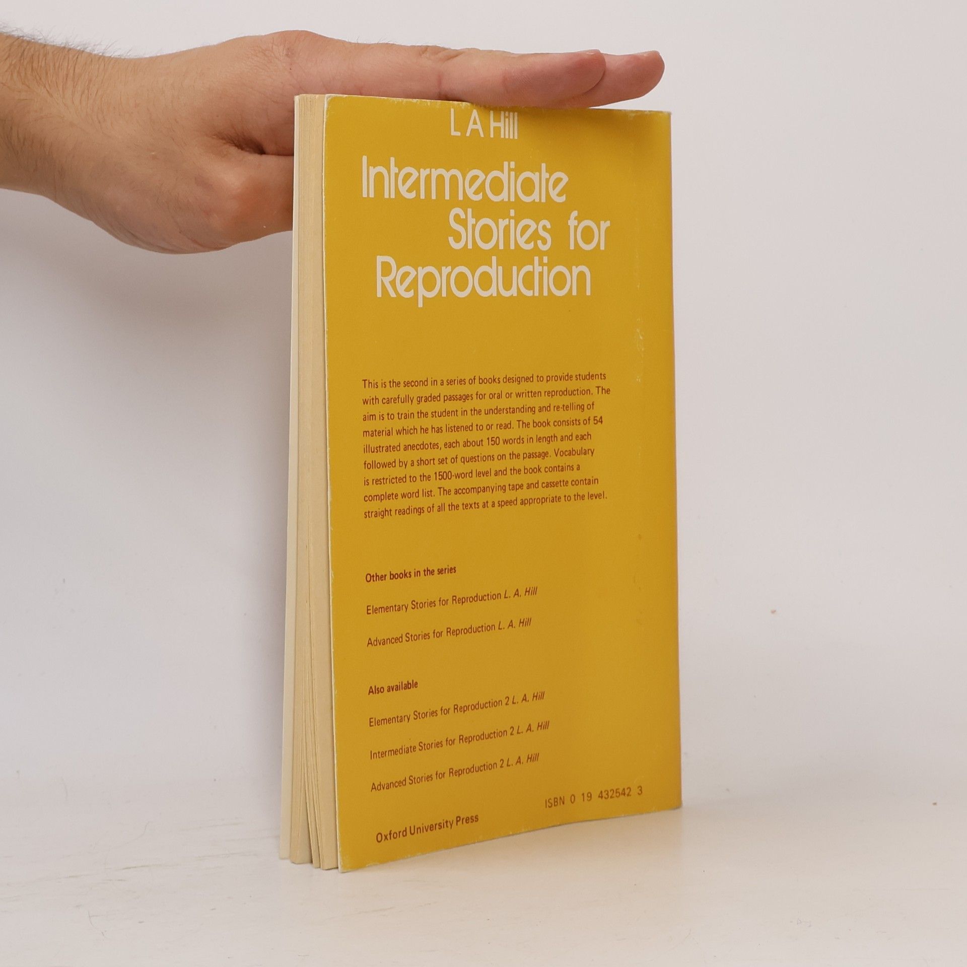 Leslie Alexander Hill Intermediate Stories for Reproduction