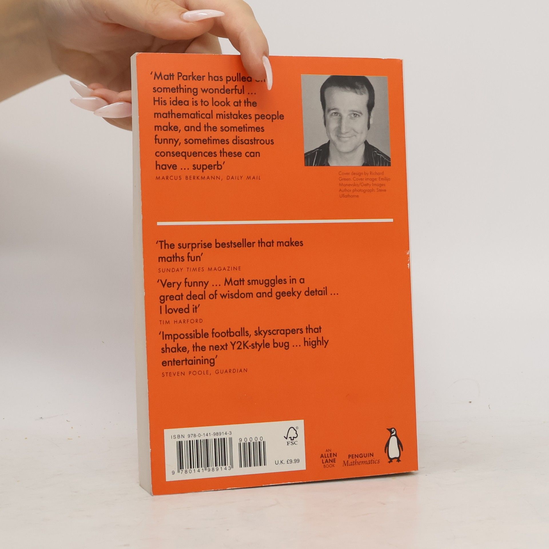 Matt Parker Humble Pi : a comedy of maths errors