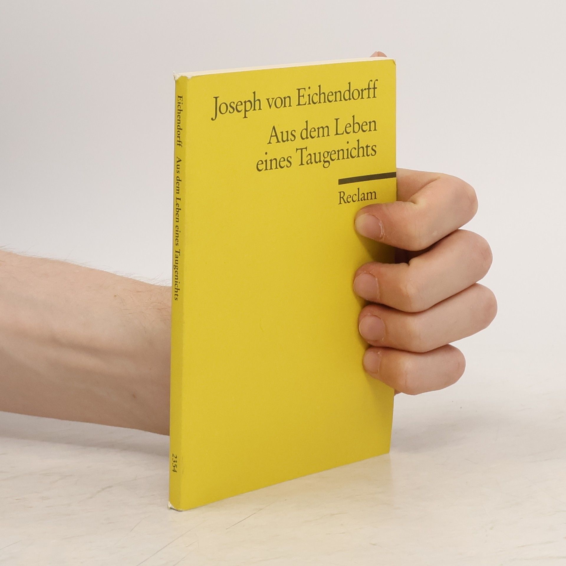 Joseph von Eichendorff Aus dem Leben eines Taugenichts