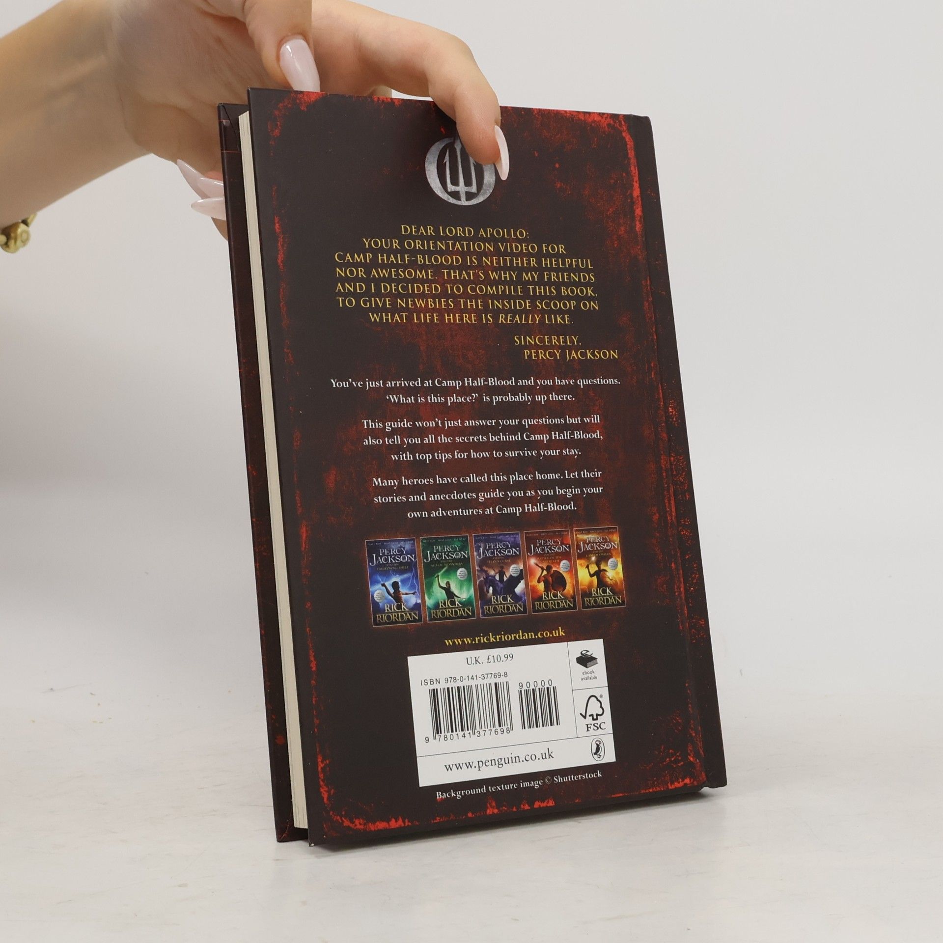 Rick Riordan Camp Half-Blood Confidential