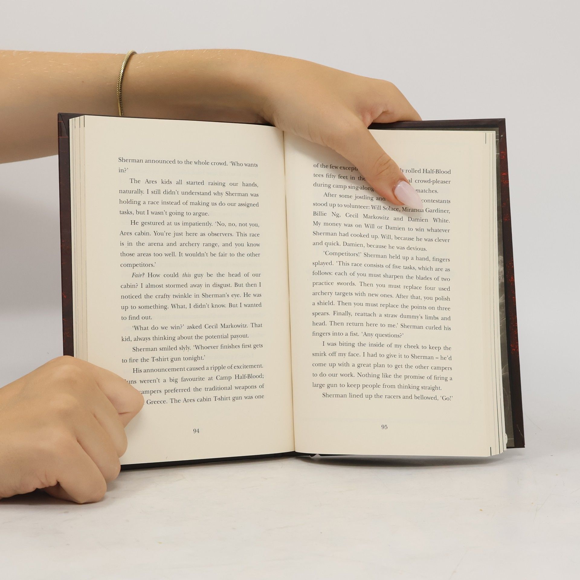 Rick Riordan Camp Half-Blood Confidential