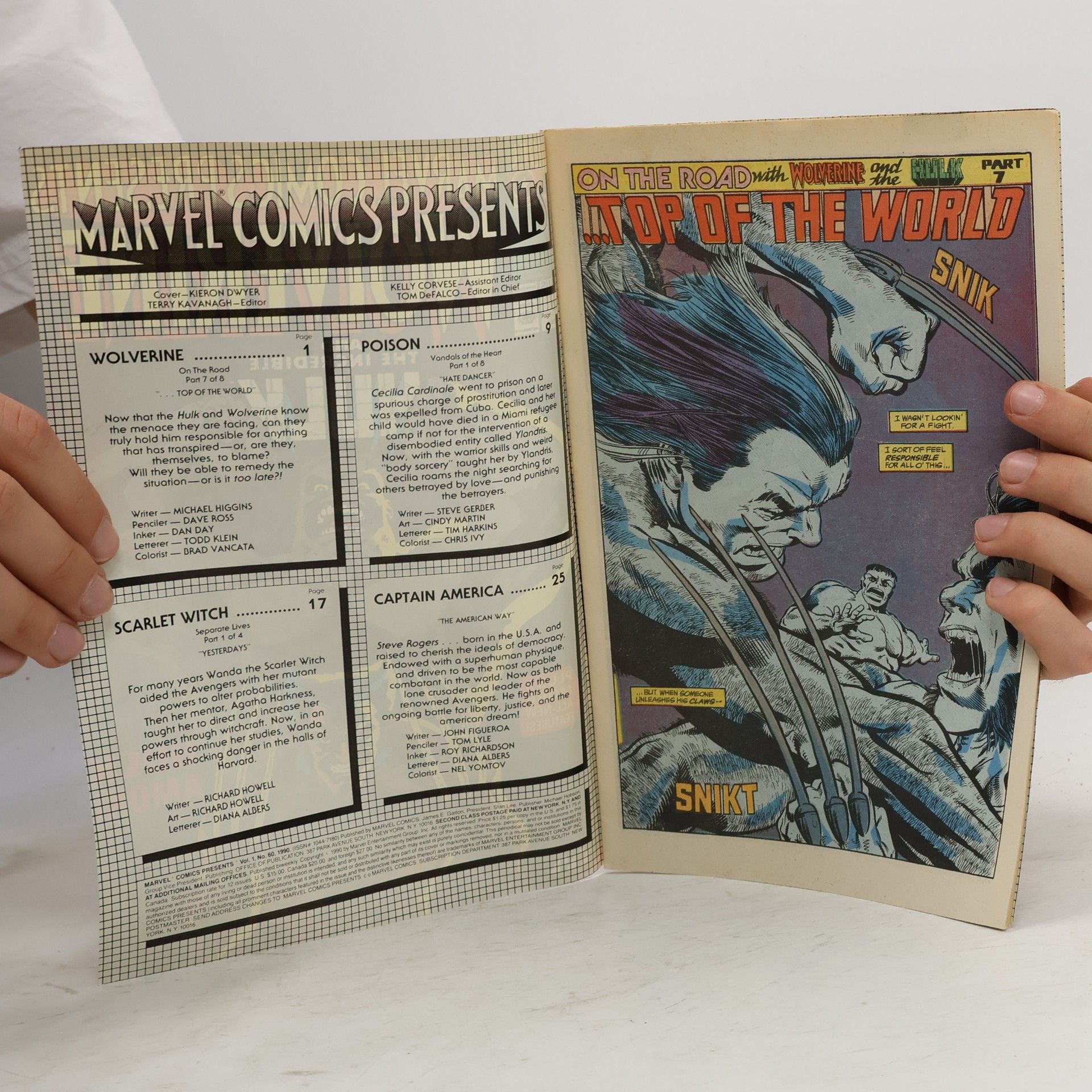 Kolektív autorov Marvel Comics 60. Wolverine and the Incredible Hulk