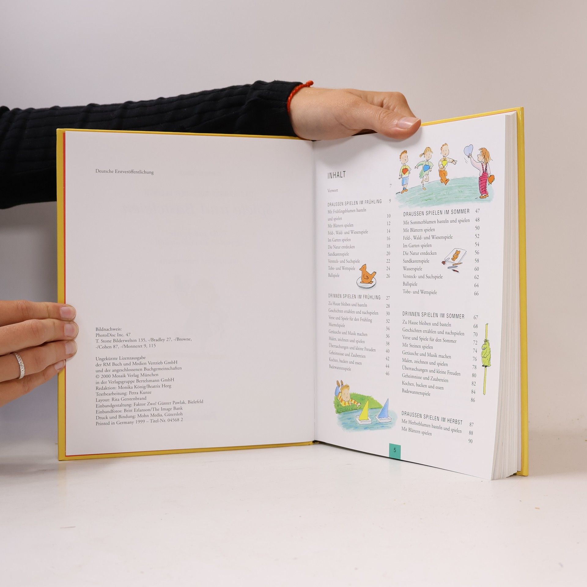 Kolektiv autorů Das große Buch der Spiele und Basteleien