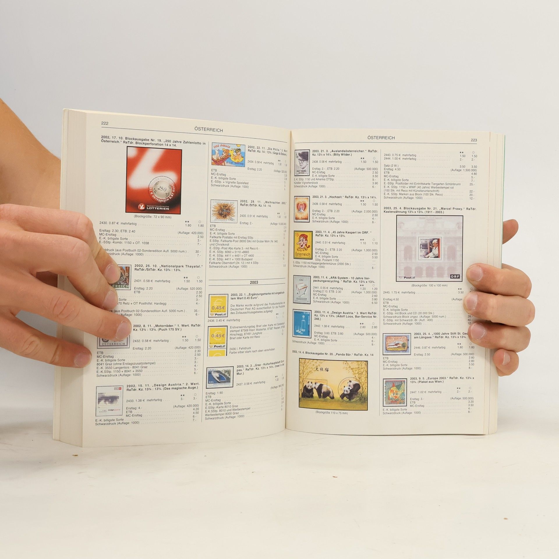 Austria Netto Katalog - Briefmarken-Spezial 2003/2004. Spezialausarbeitung und Abbildungen aller österreichischen Briefmarken