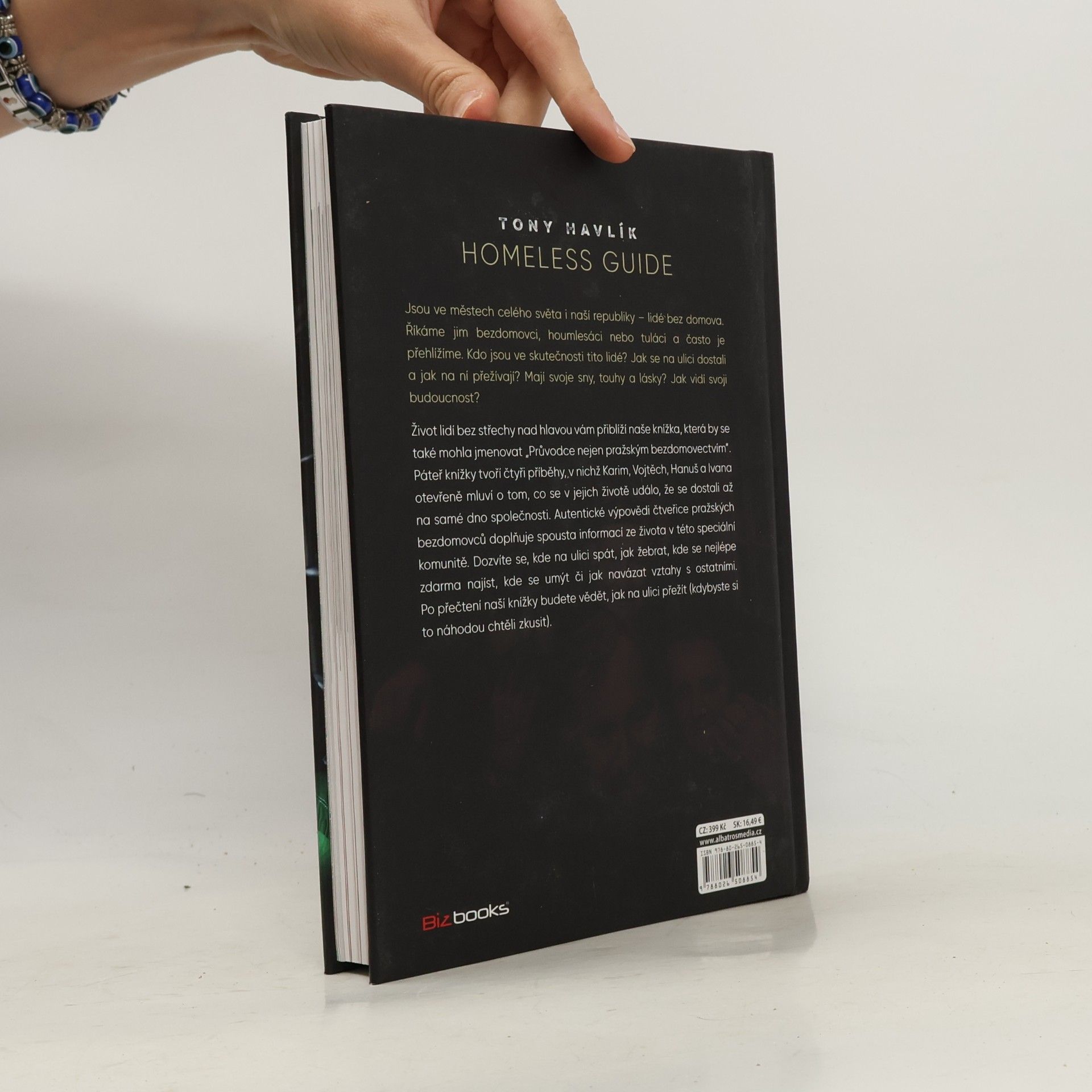 Tony Havlík Homeless guide