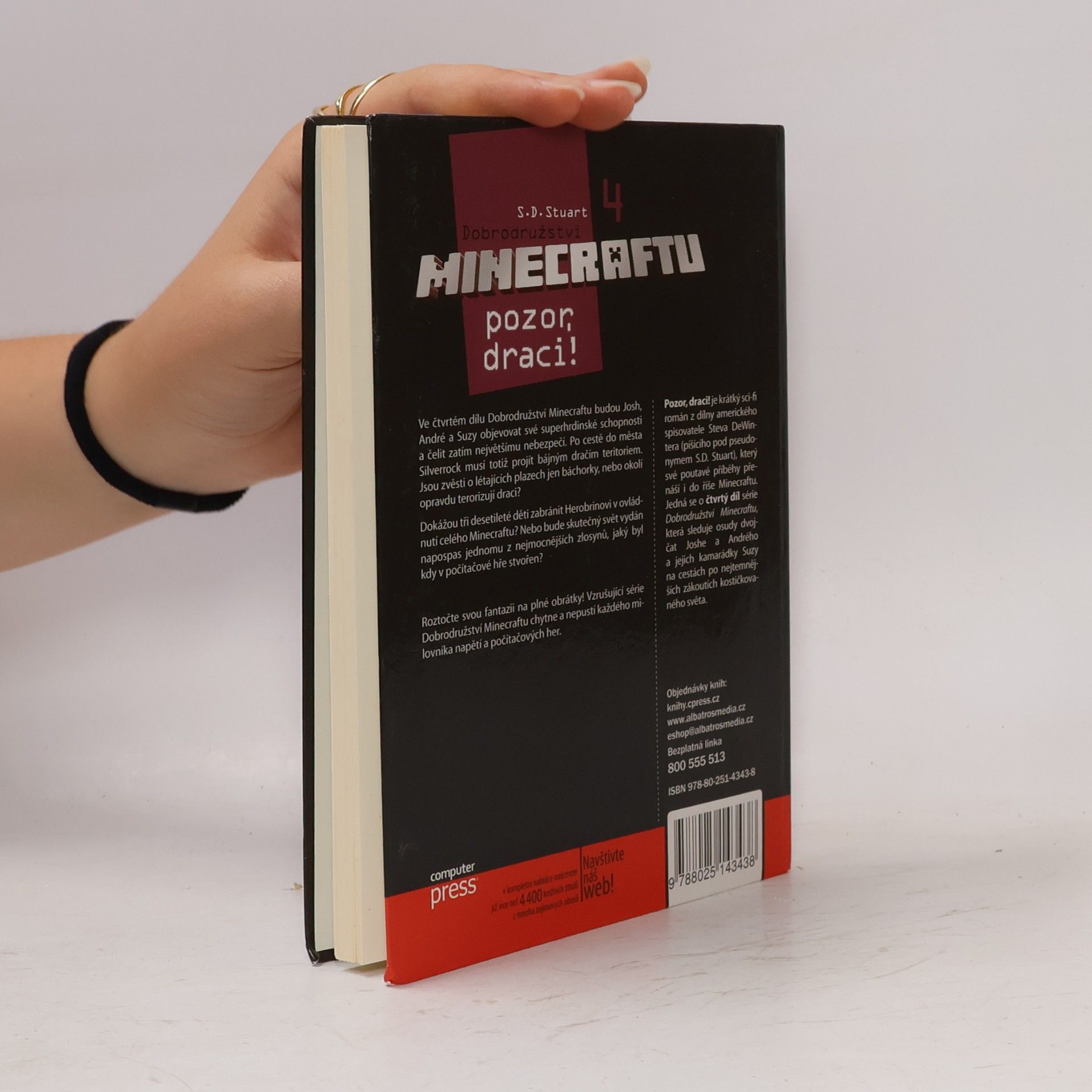 S. D. Stuart Dobrodružství Minecraftu 4. Pozor, draci!