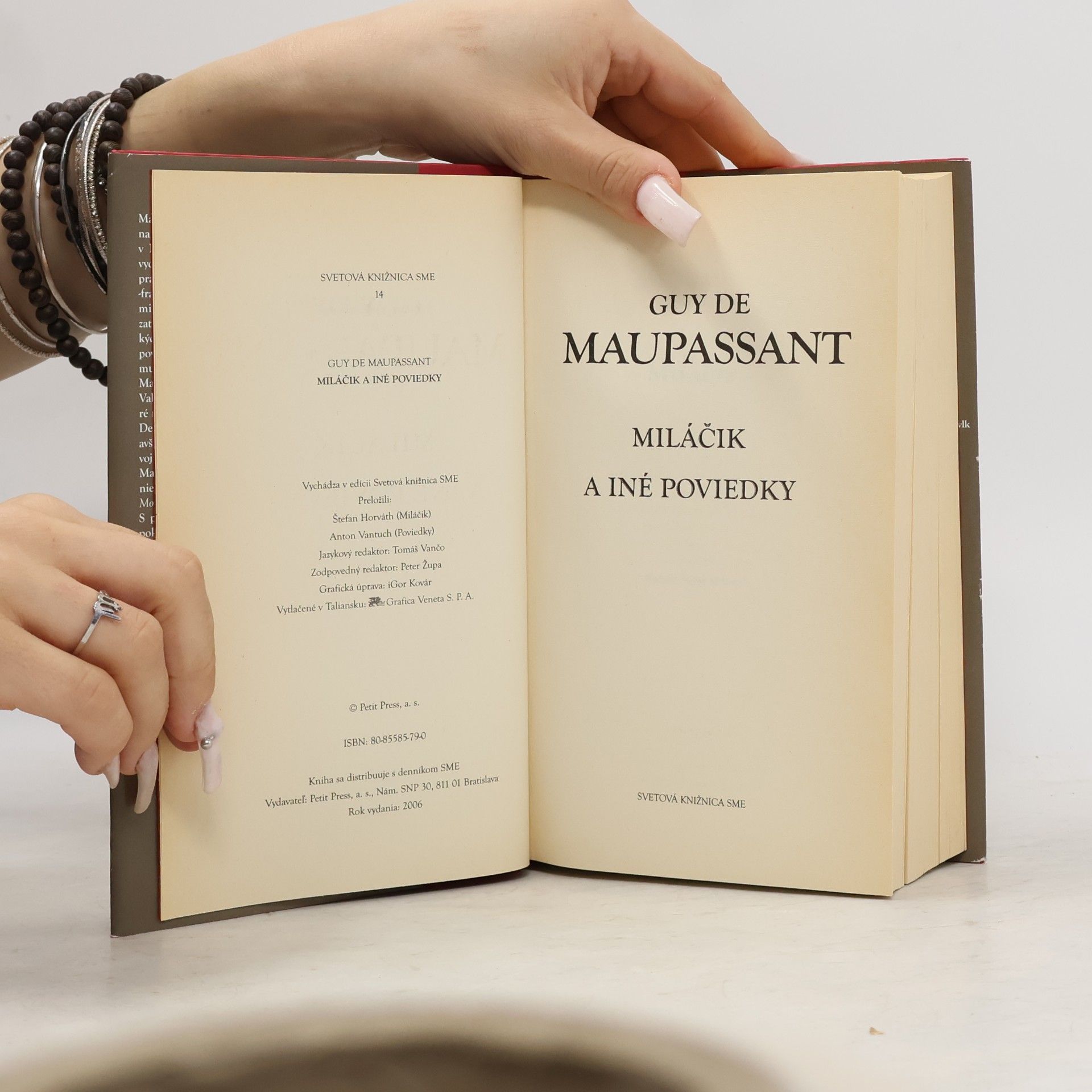 Guy de Maupassant Miláčik a iné poviedky