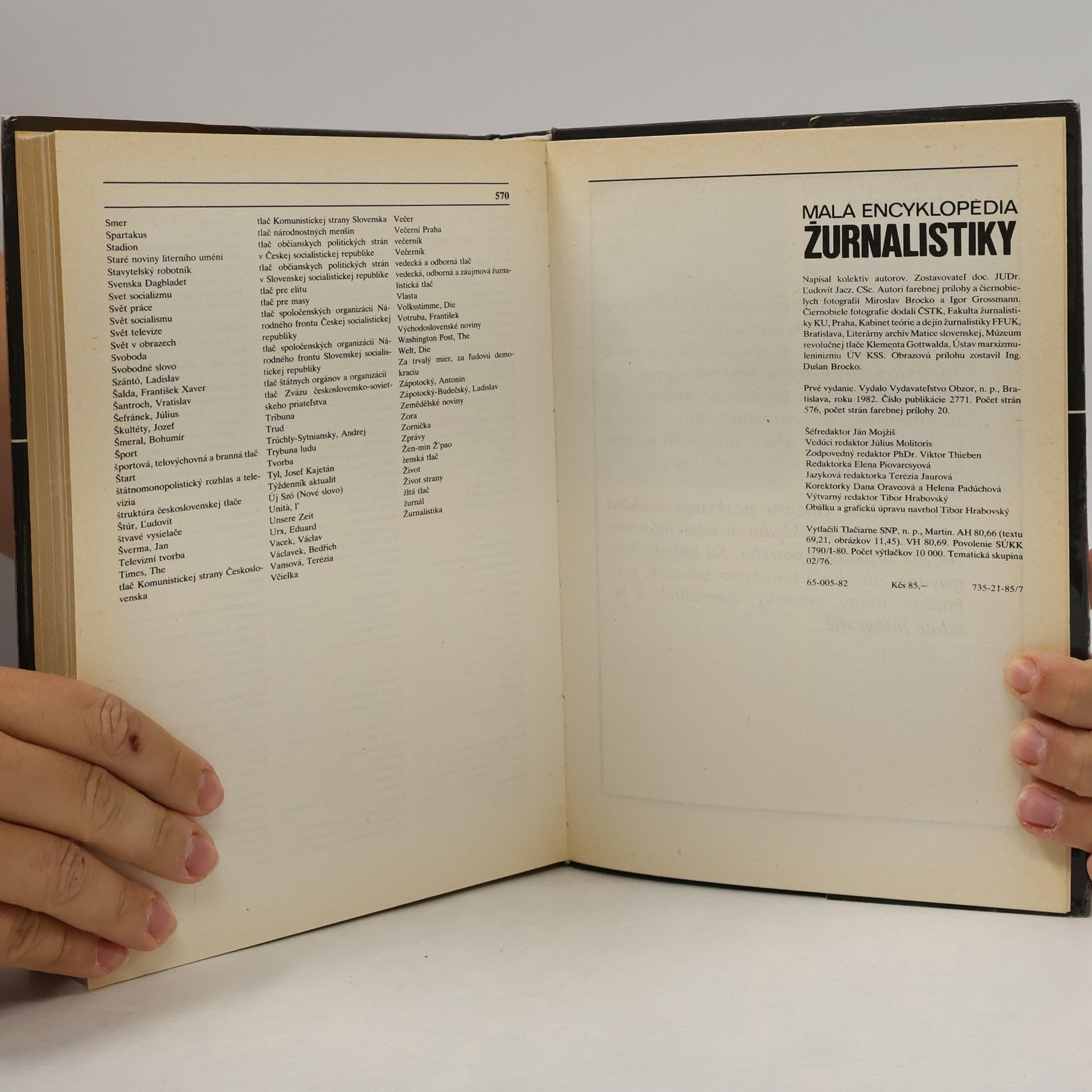 Ľudovít Jacz Malá encyklopédia žurnalistiky