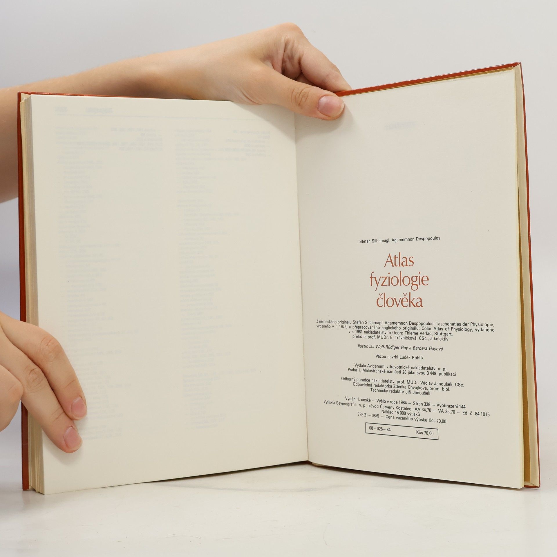 Stefan Silbernagl Atlas fyziologie člověka