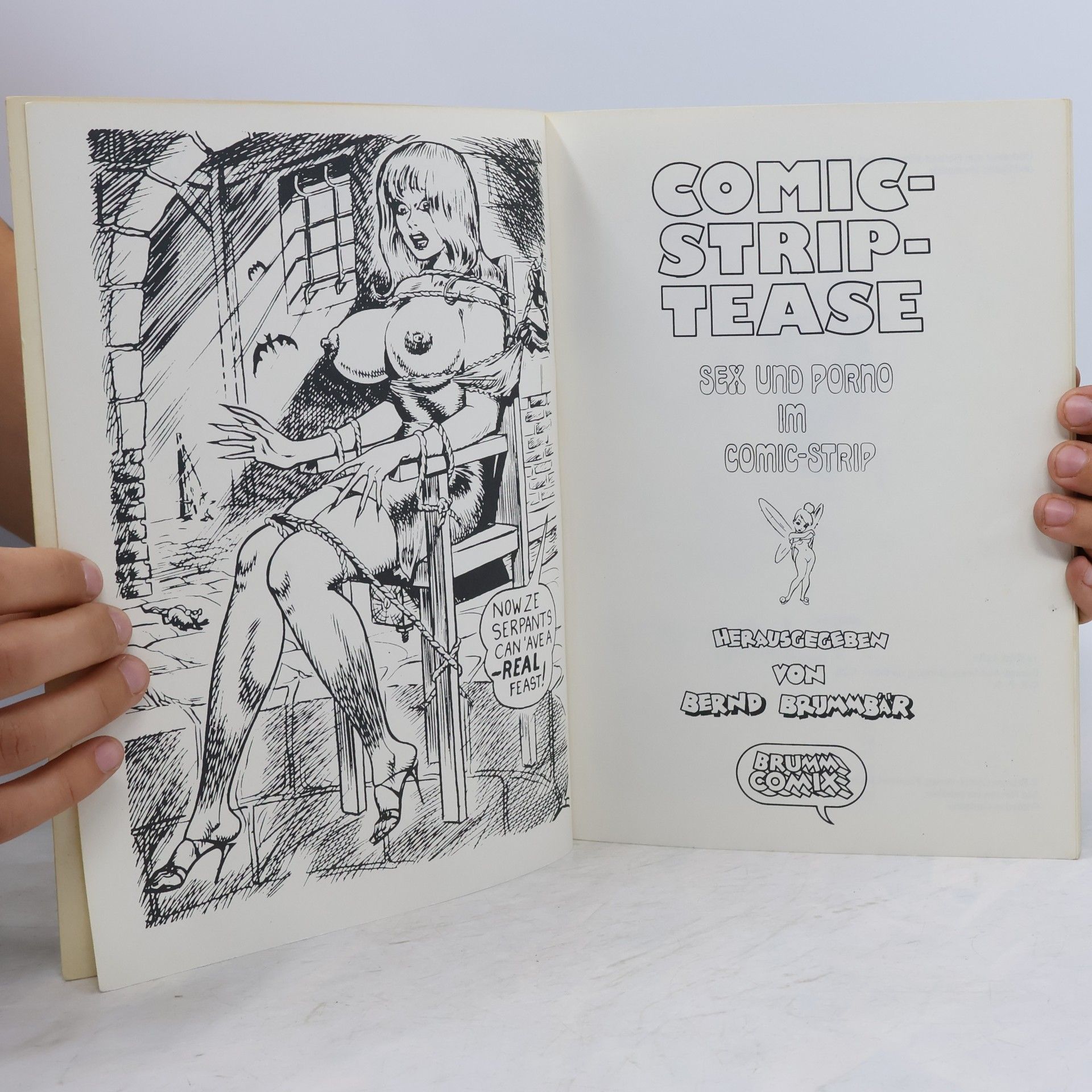 Russell Myers Comic-strip-tease