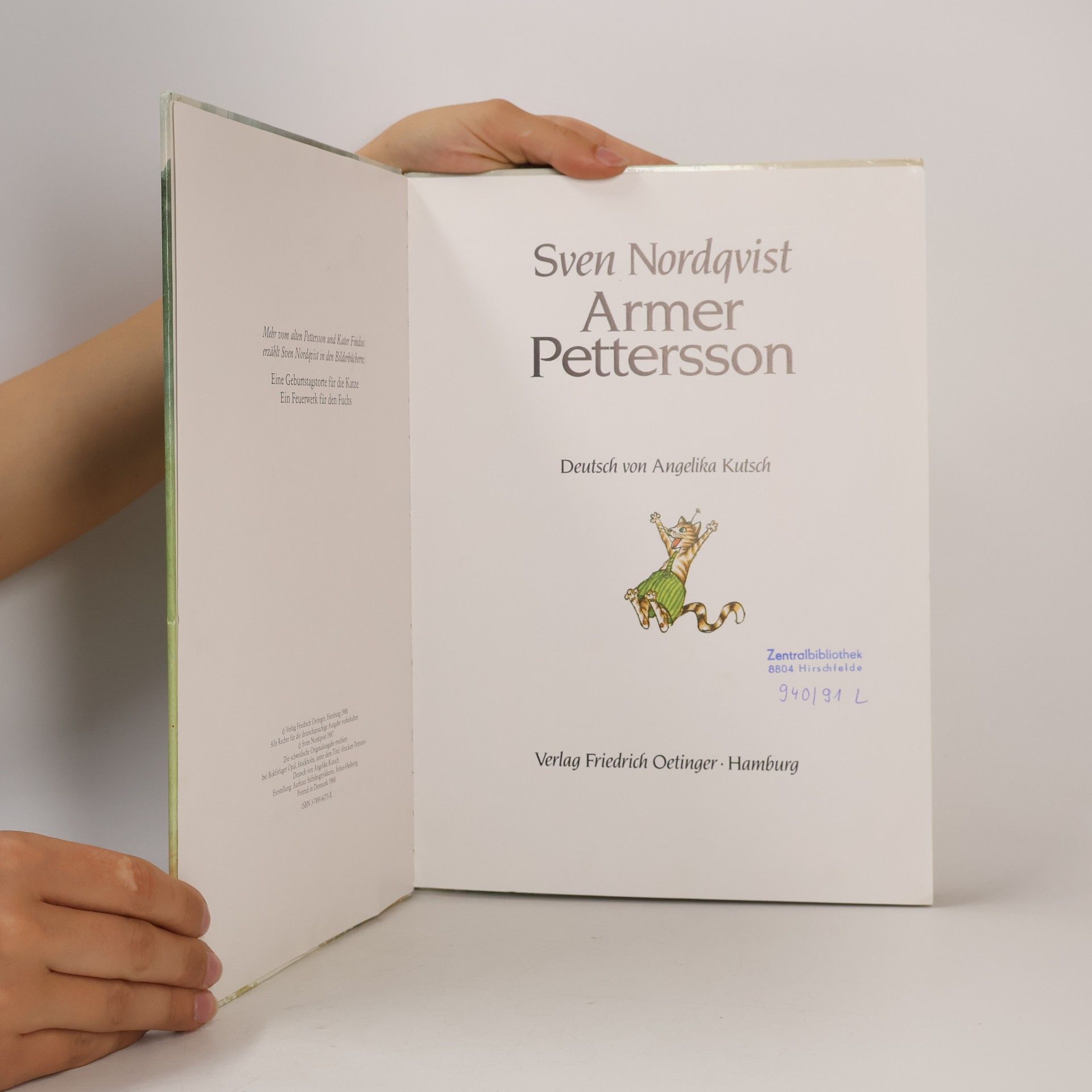 Sven Nordqvist Armer Pettersson