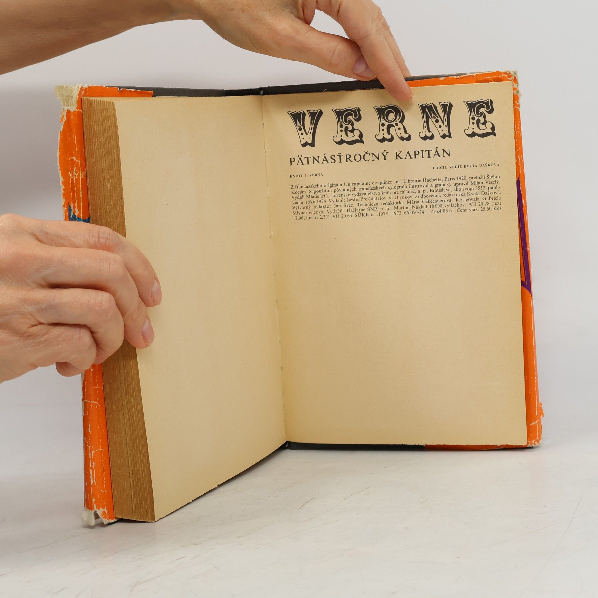 Jules Verne Päťnásťročný kapitán