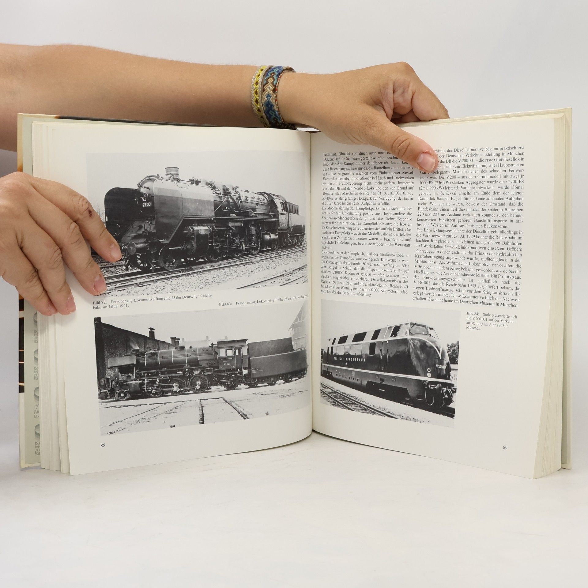Toni Liebl Offizieller Jubiläumsband der Deutschen Bundesbahn 150 Jahre Deutsche Eisenbahnen