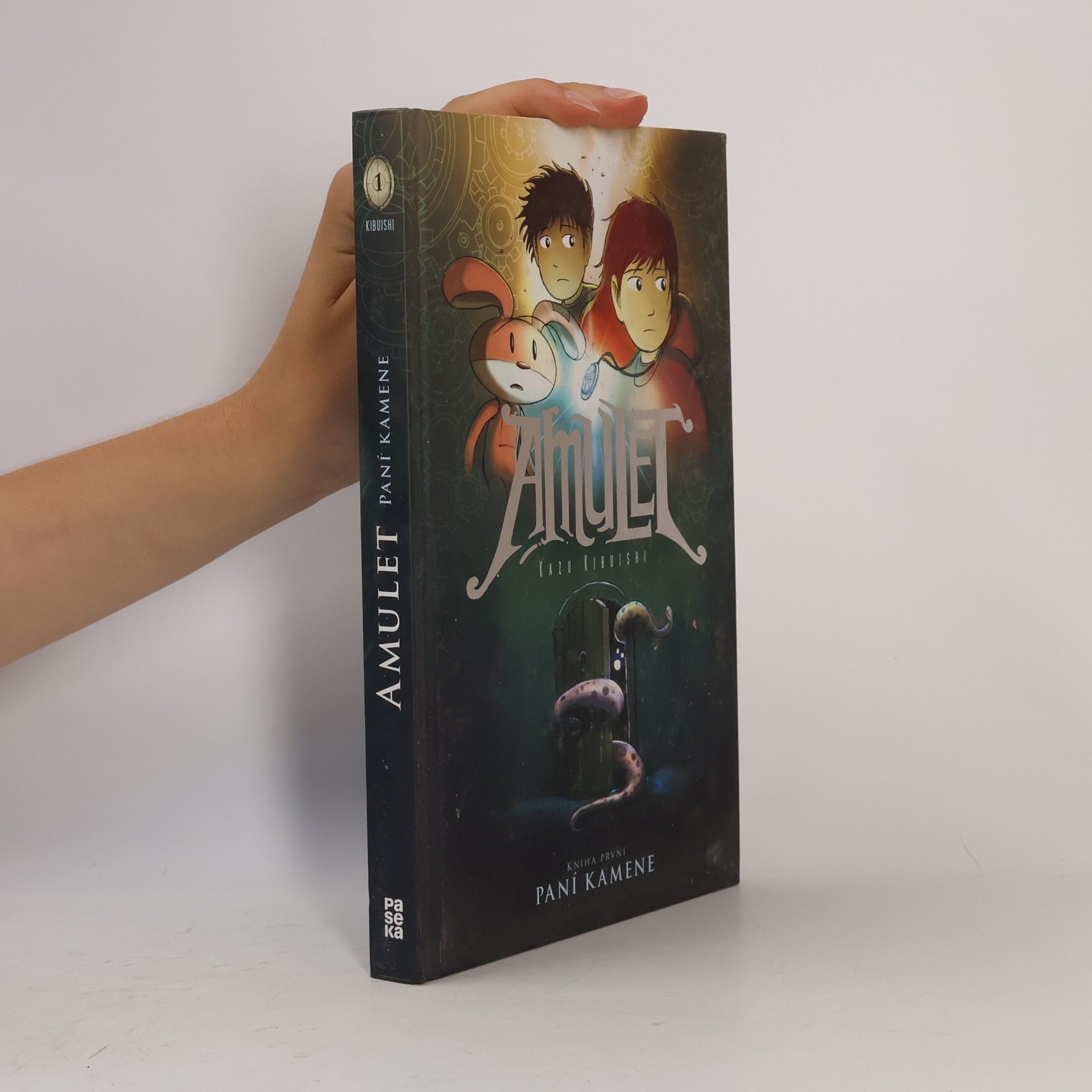 Kazu Kibuishi Paní kamene. Amulet. Kniha první