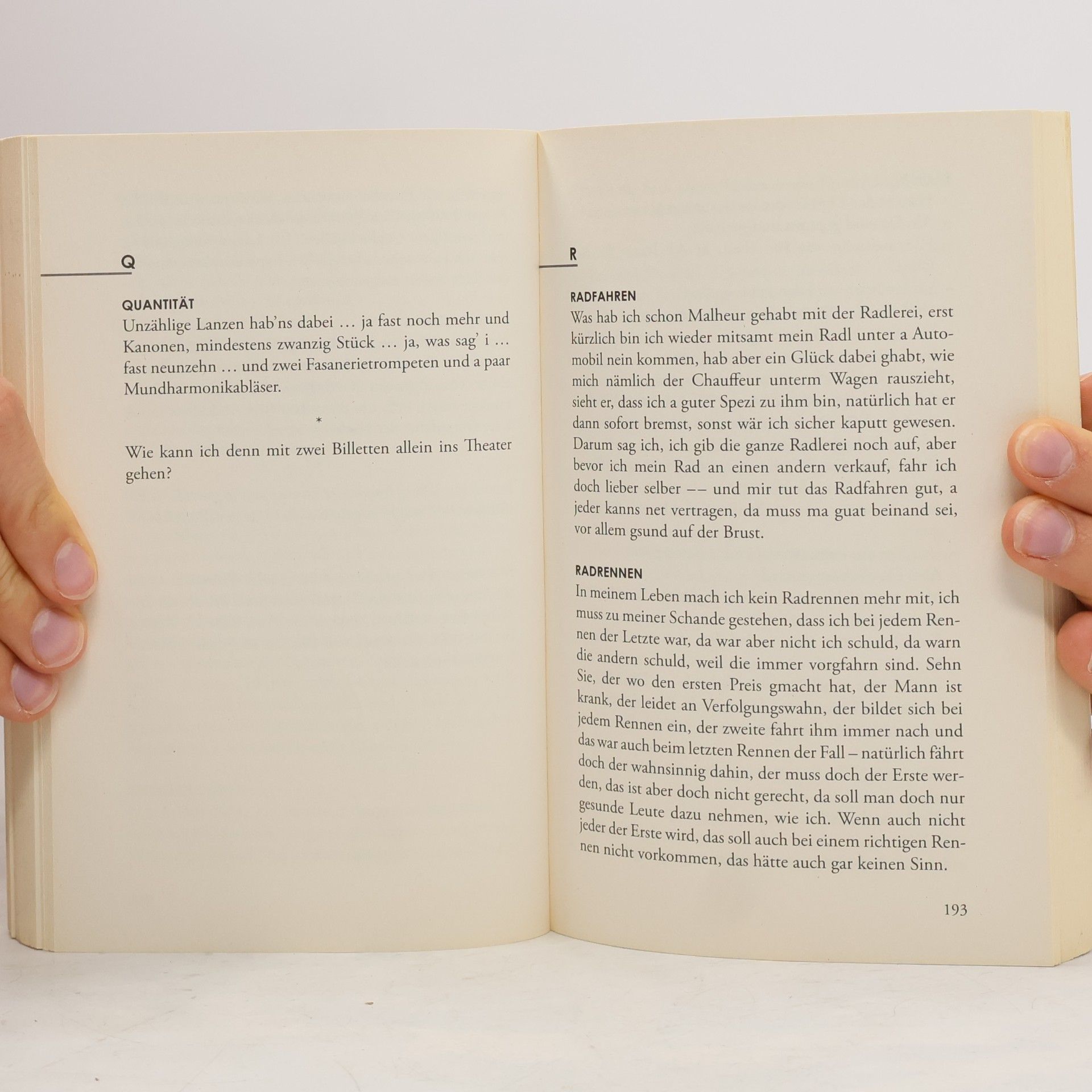 Karl Valentin Mein komisches Wörterbuch