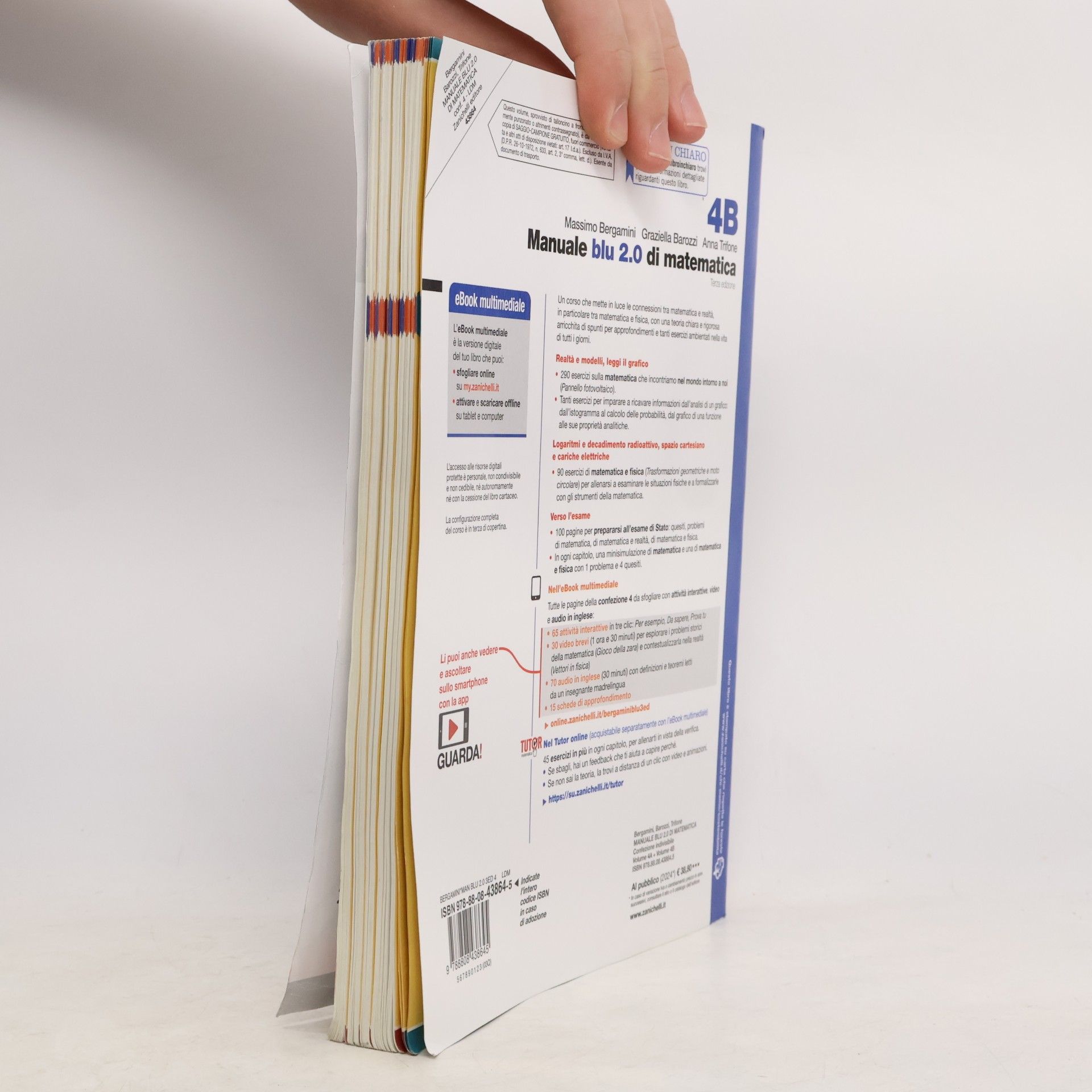 Various authors Manuale blu 2.0 di matematica 4B