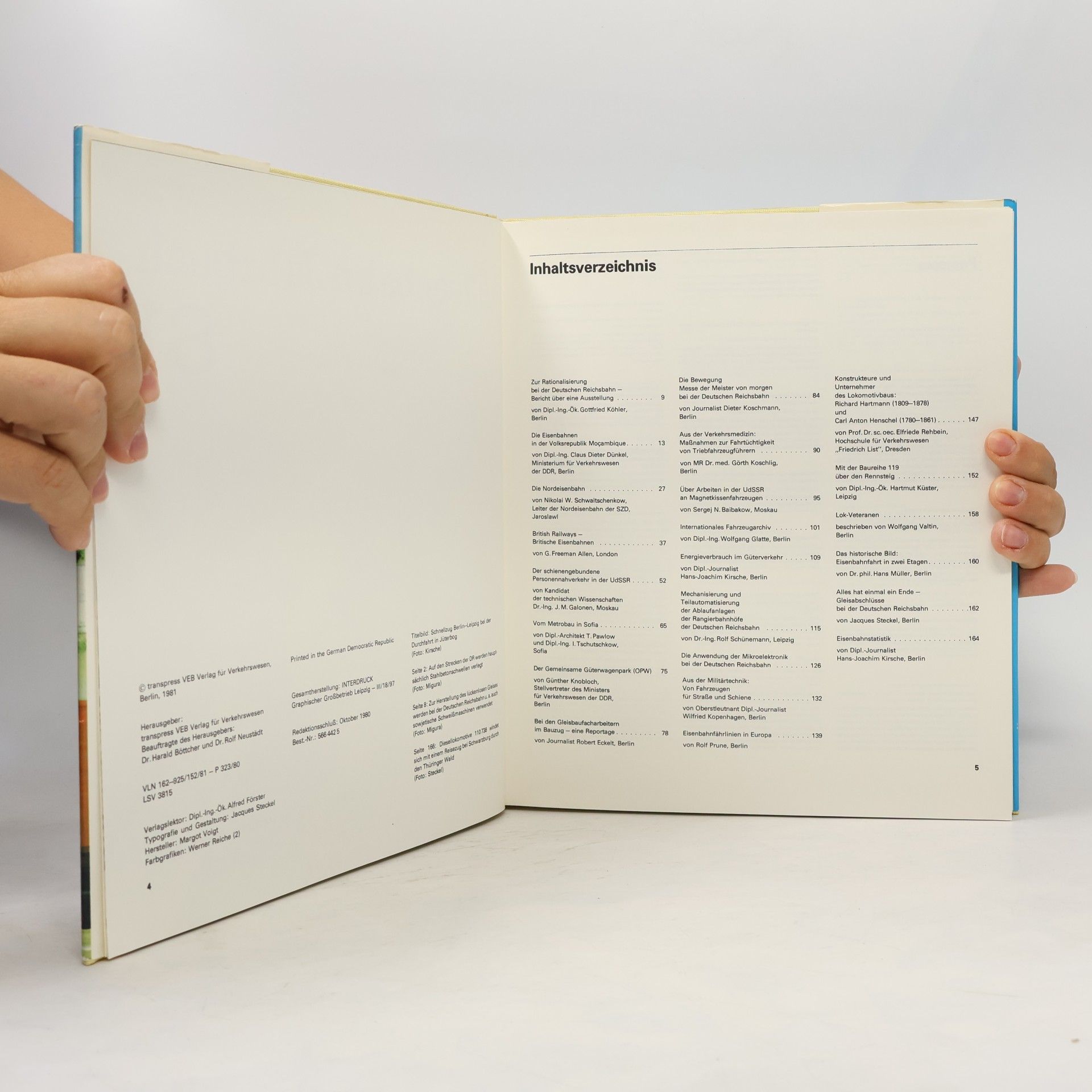 Harald Böttcher Eisenbahn-Jahrbuch 81