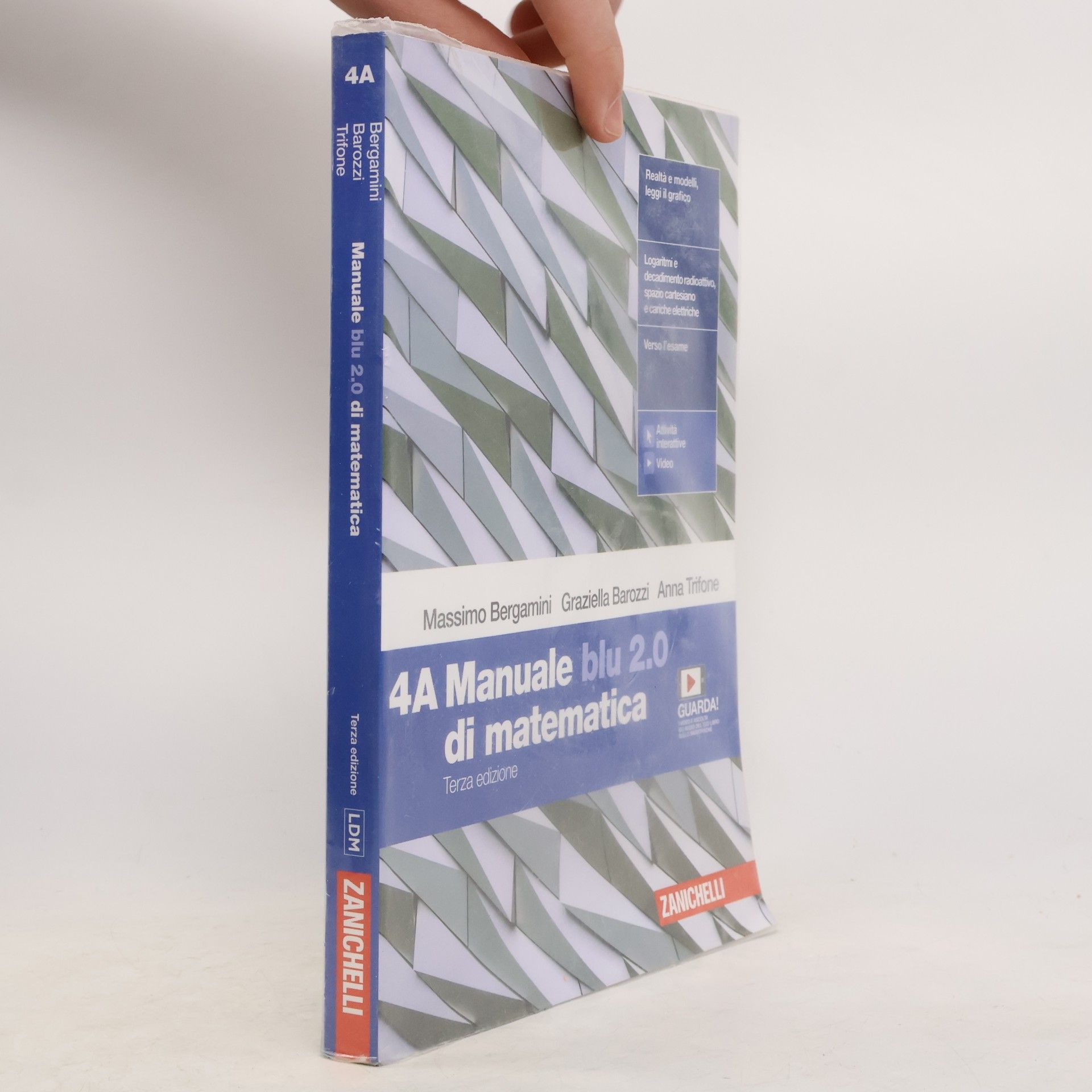 Kolektiv autorů 4A Manuale blu 2.0 di matematica
