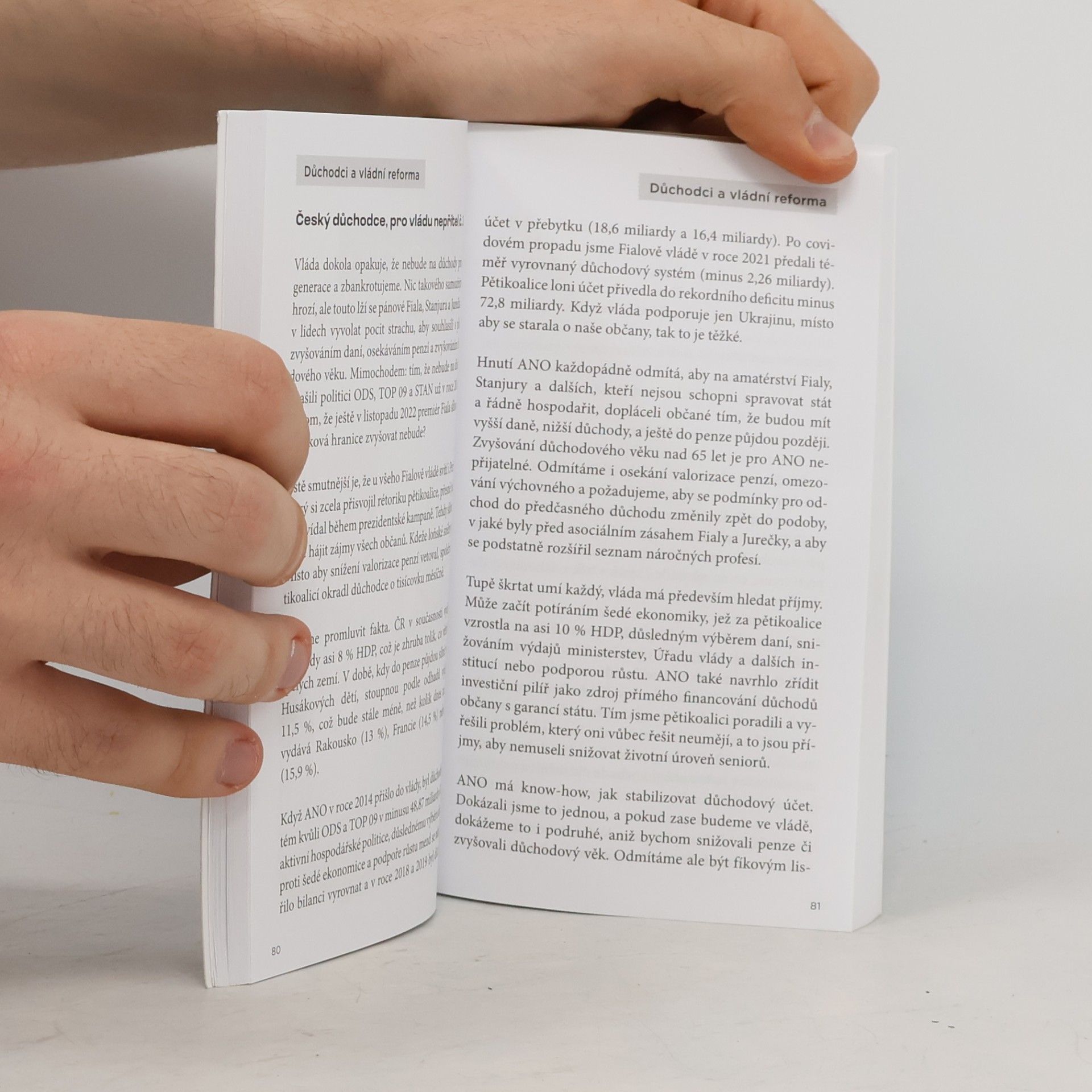 Various authors Tak to vidí Babiš čtyři roky v opozici
