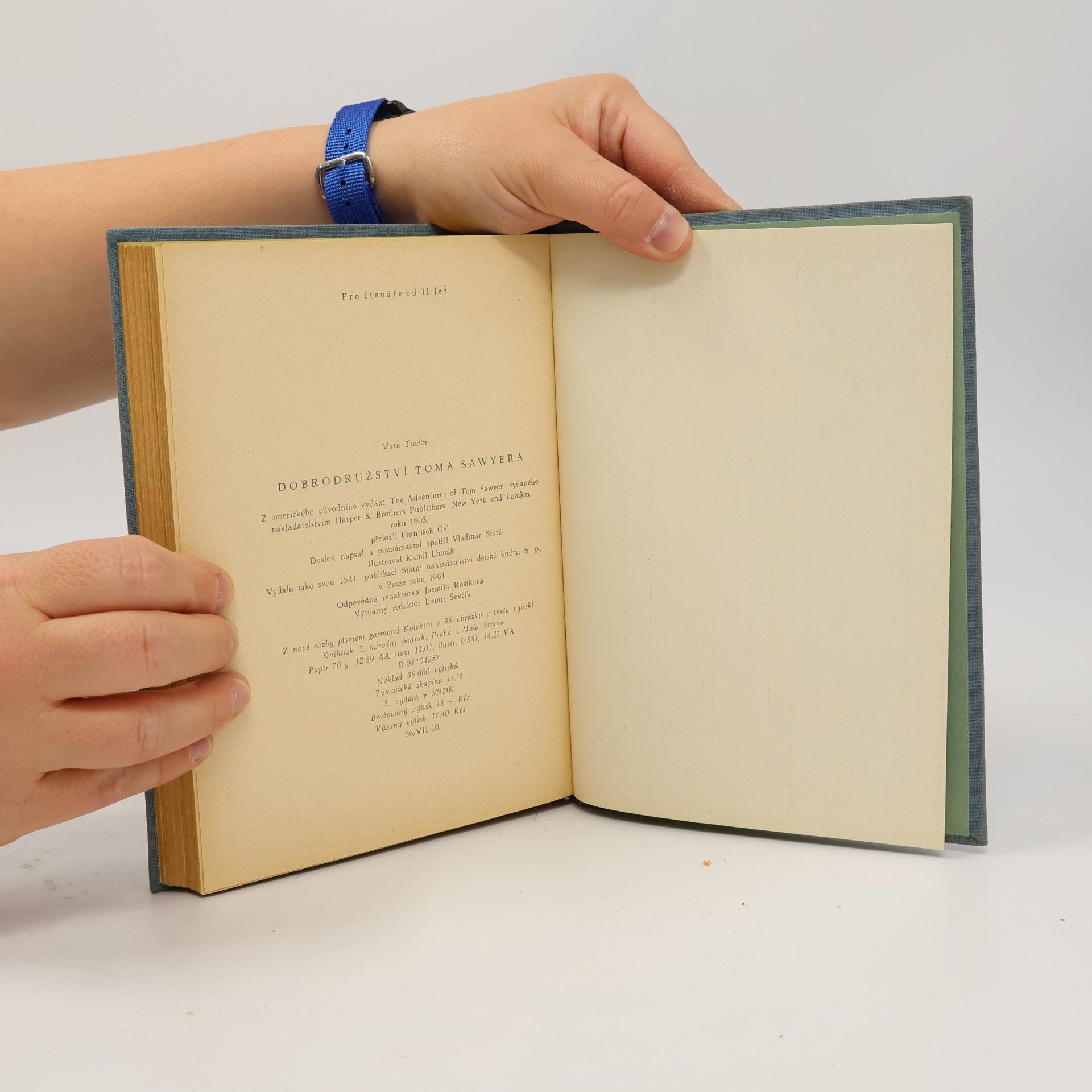 Mark Twain Dobrodružství Toma Sawyera