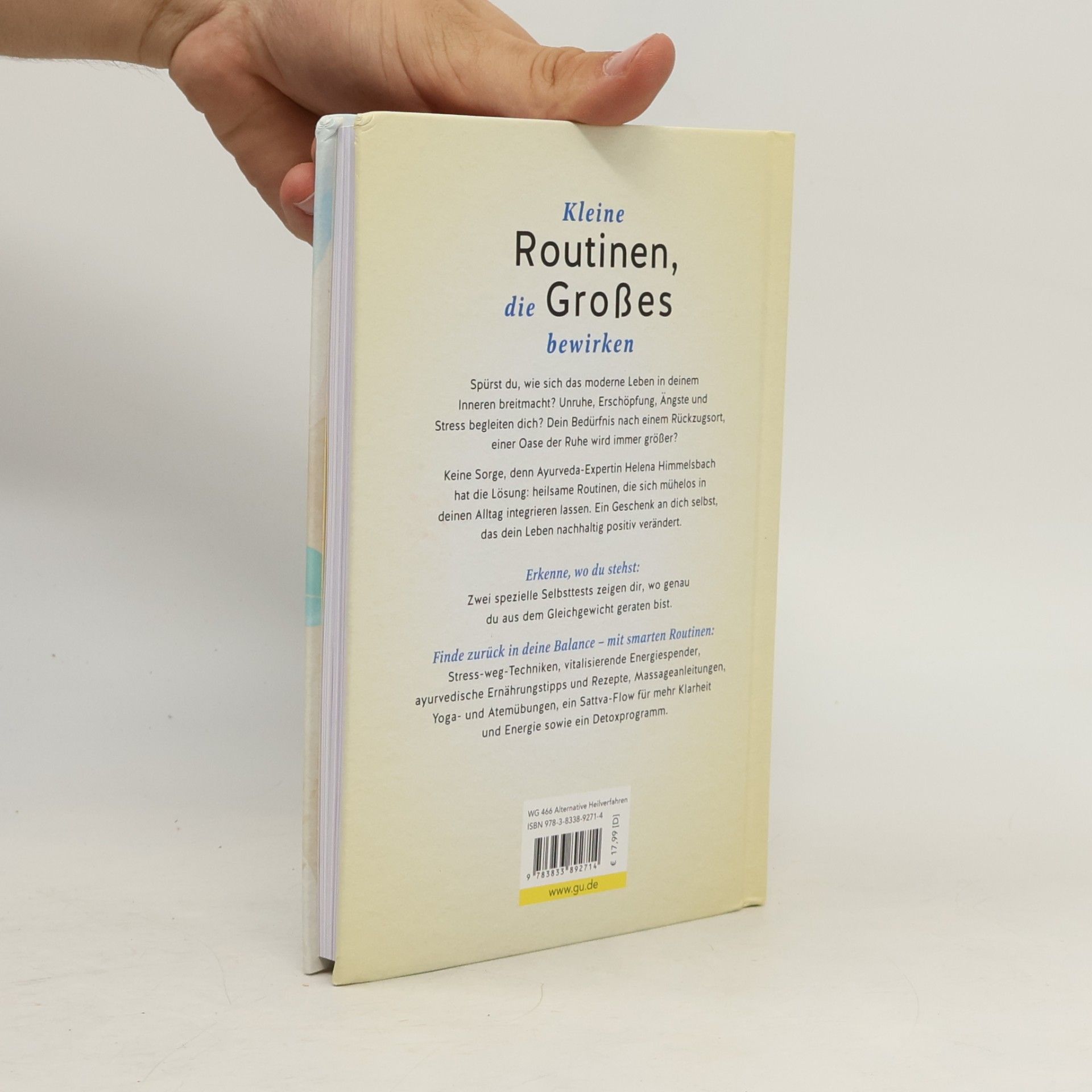 Helena Himmelsbach Ayurveda-Routinen für jeden Tag