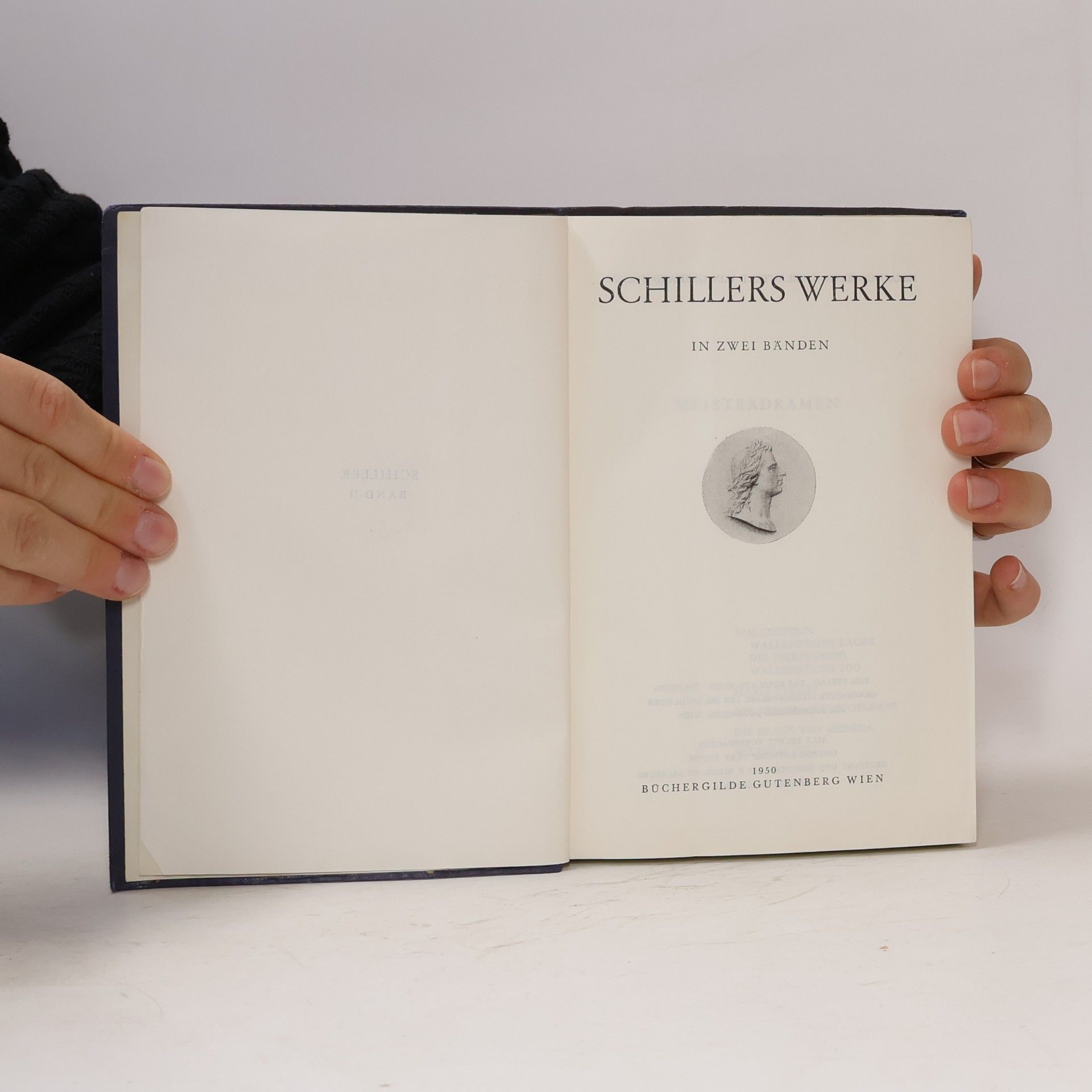 Friedrich Schiller Schillers Werke Band II
