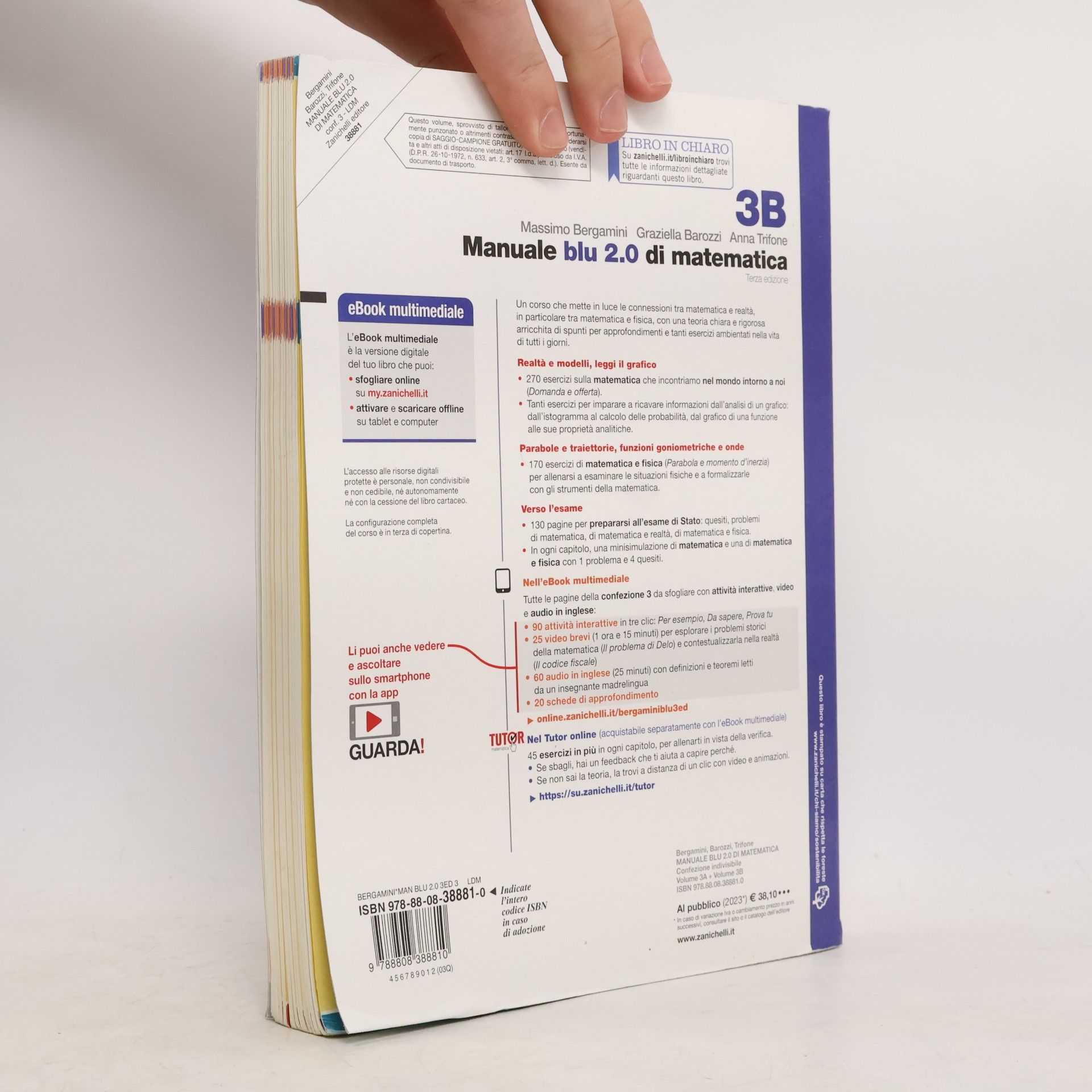 Various authors Manuale blu 2.0 di matematica