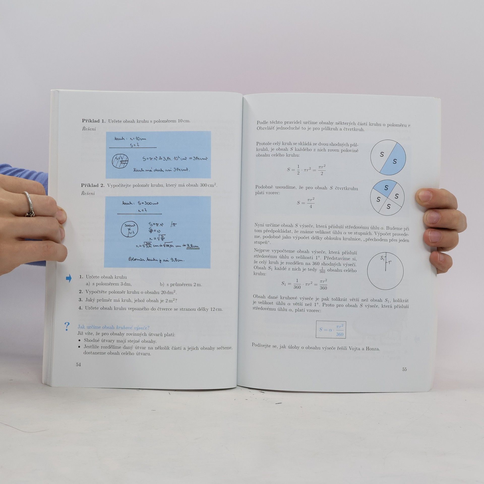 Jiří Herman Matematika. Kruhy a válce