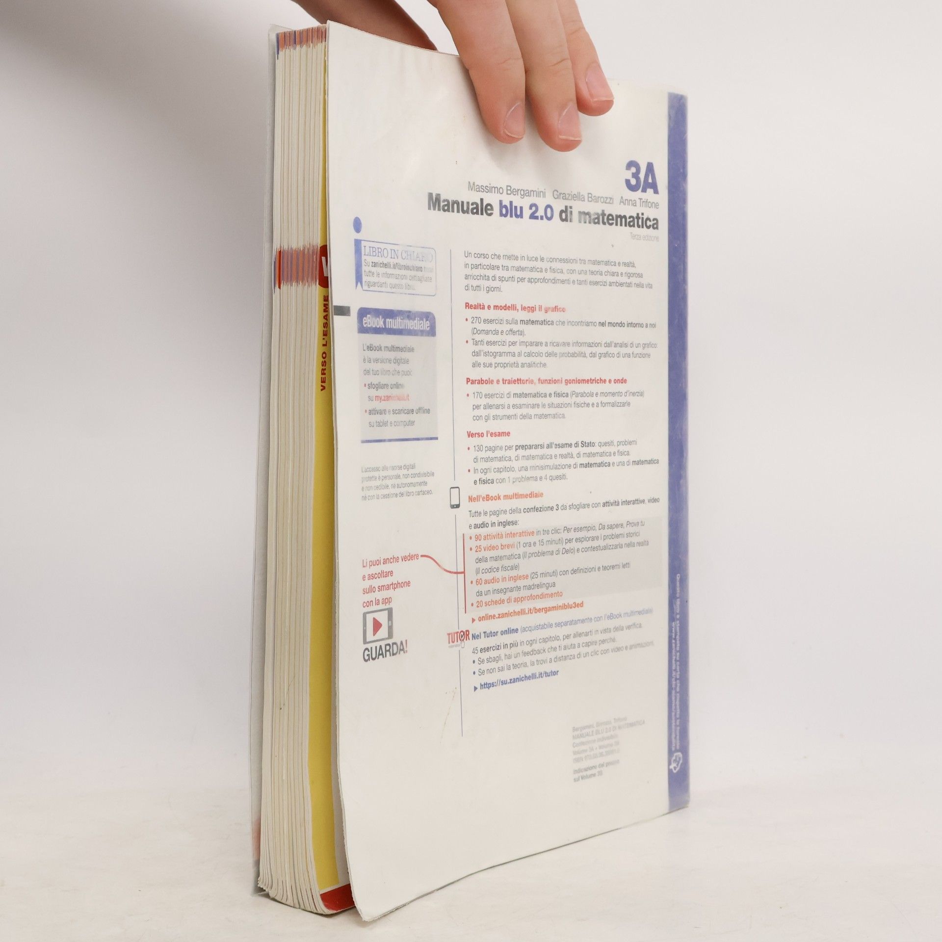 Various authors 4A Manuale blu 2.0 di matematica