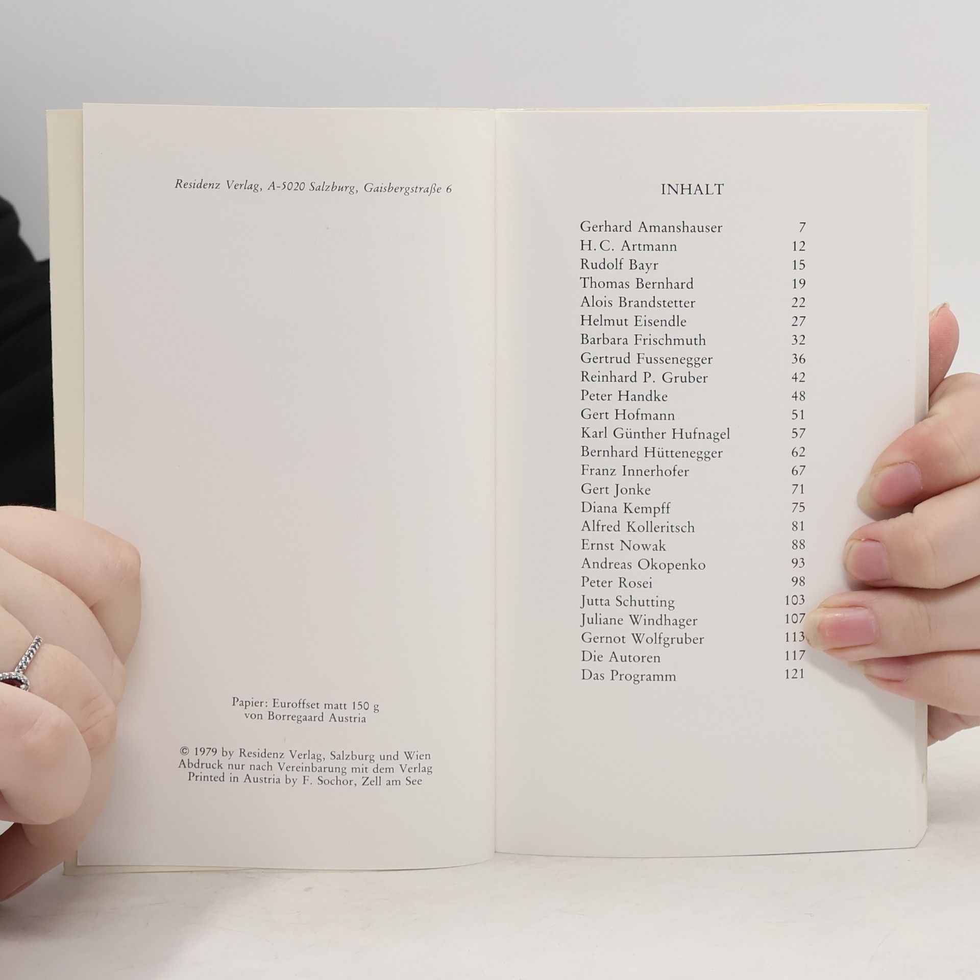 Autorenkollektiv Literaturalmanach auf das Jahr 1979: Vom Gebrauch des Weines