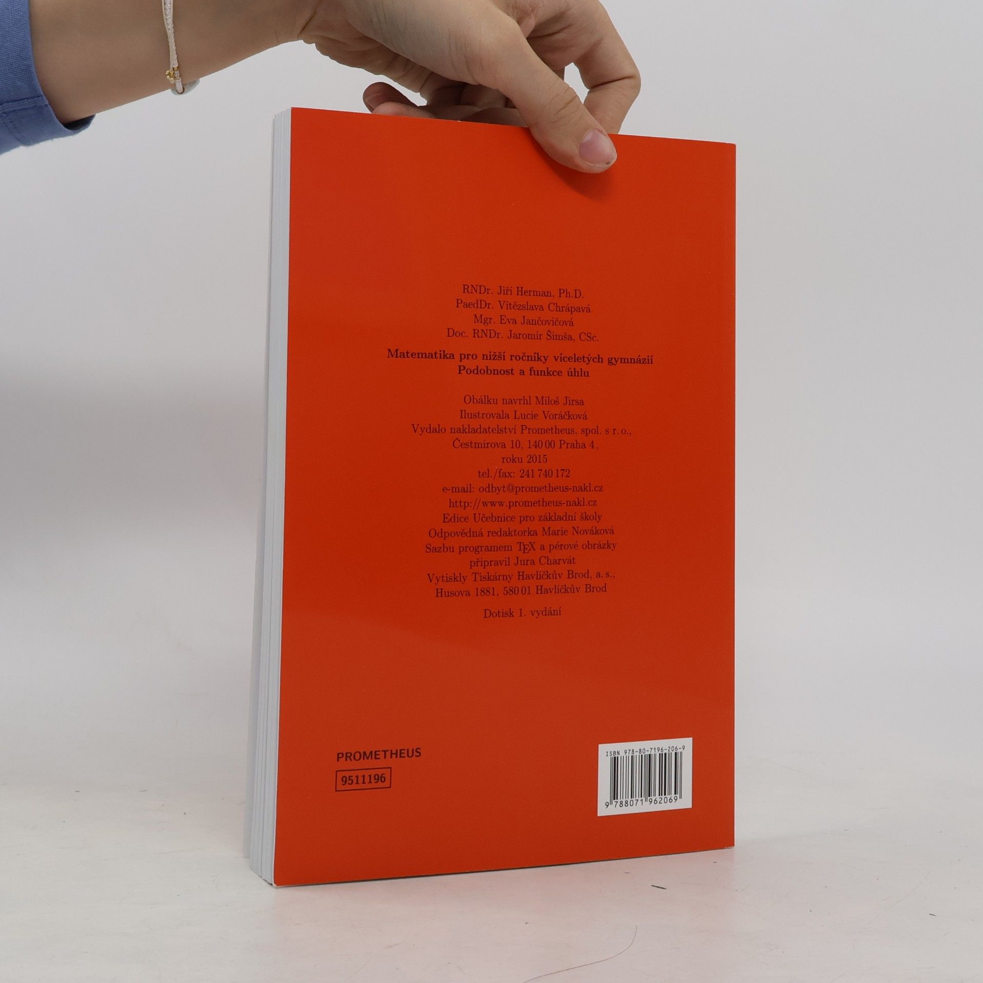 Jiří Herman Matematika: Kvarta. Podobnost a funkce úhlu