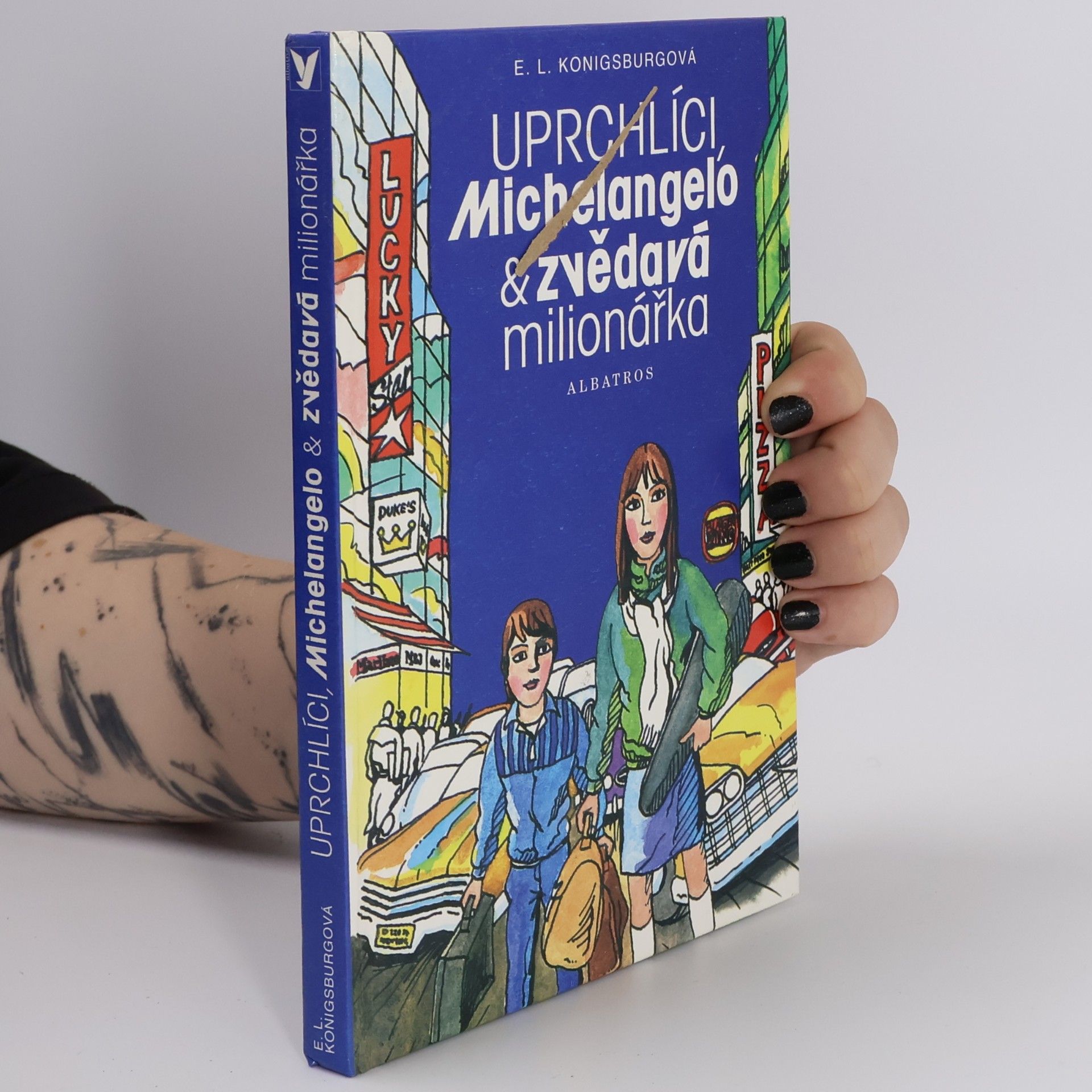 Elaine Konigsburg Uprchlíci, Michelangelo a zvědavá milionářka