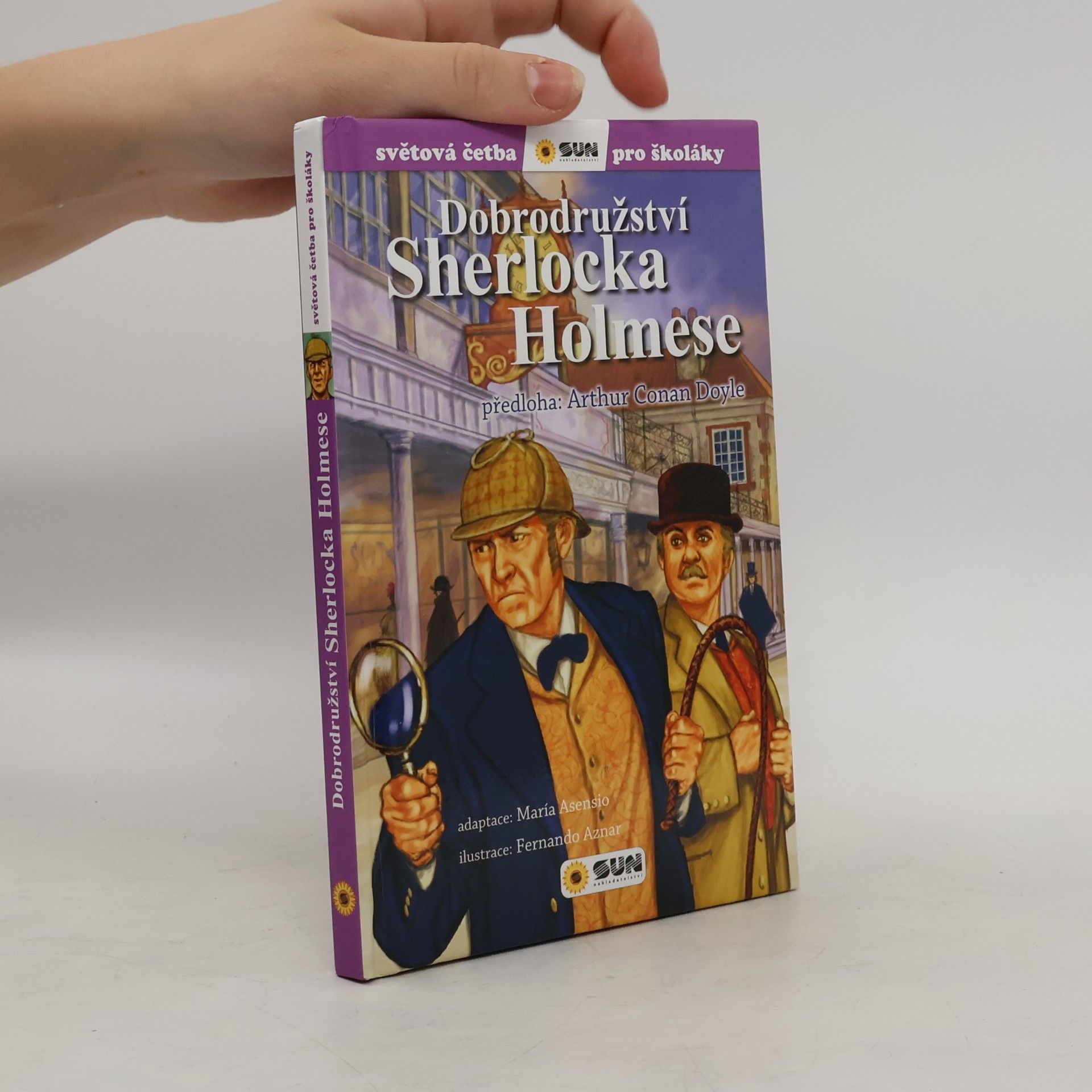 María Asensio Dobrodružství Sherlocka Holmese