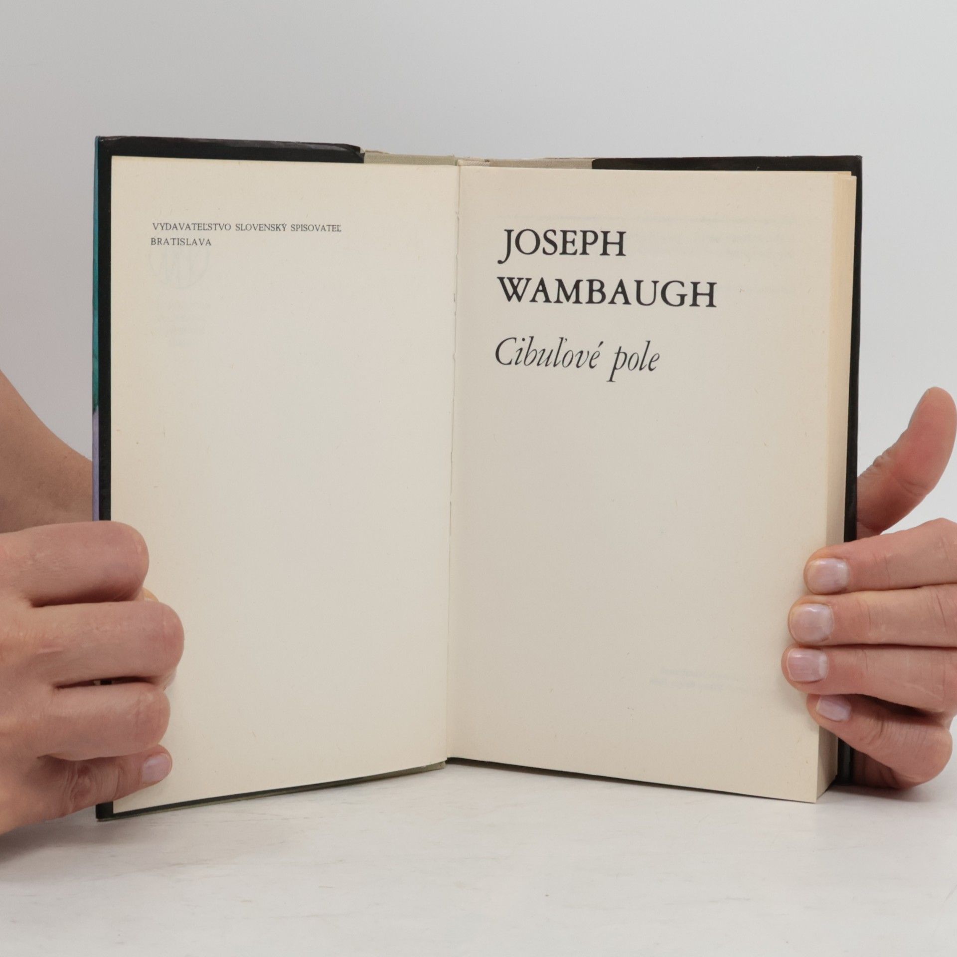 Joseph Wambaugh Cibuľové pole