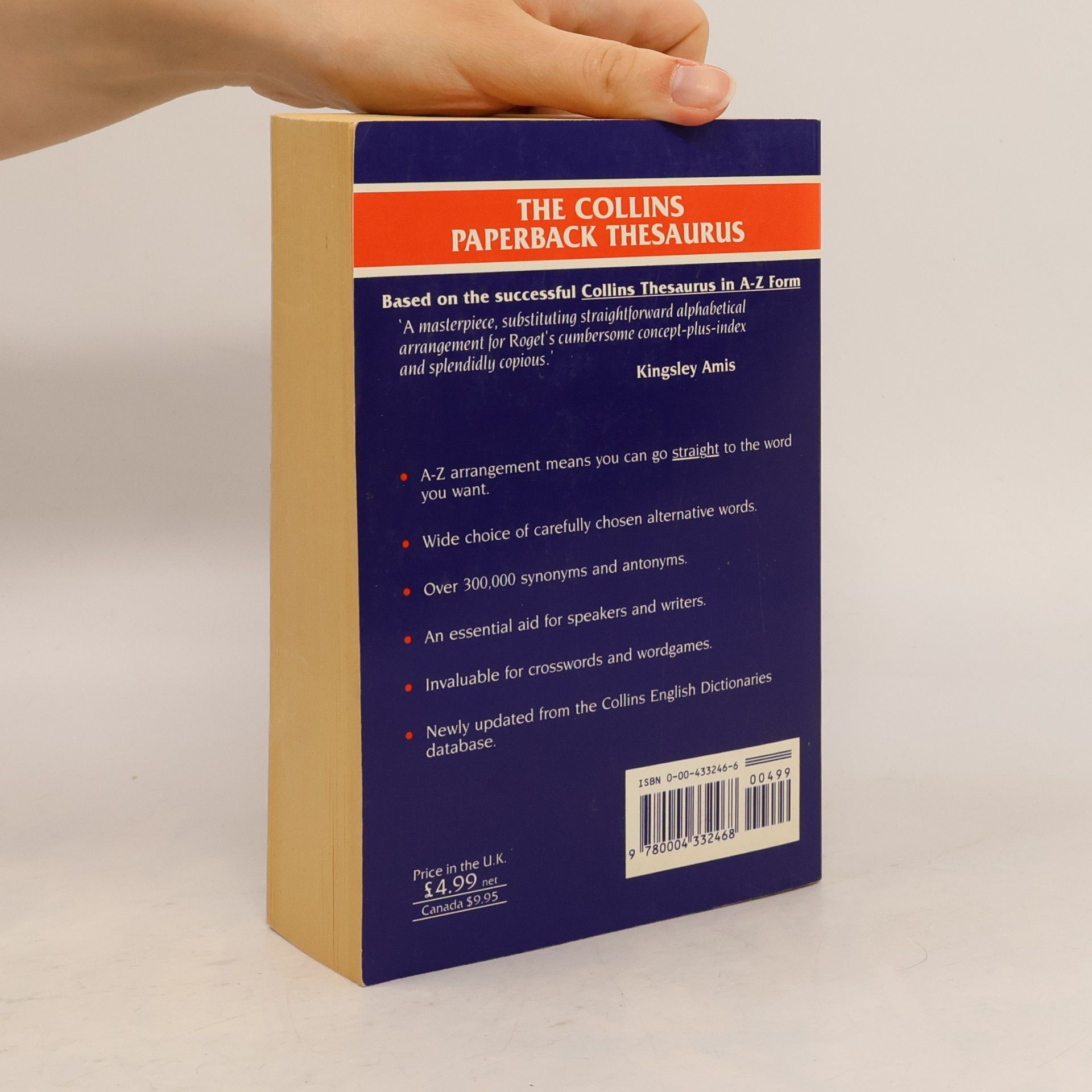 Autorenkollektiv The Collins Paperback Thesaurus in A-to-Z form