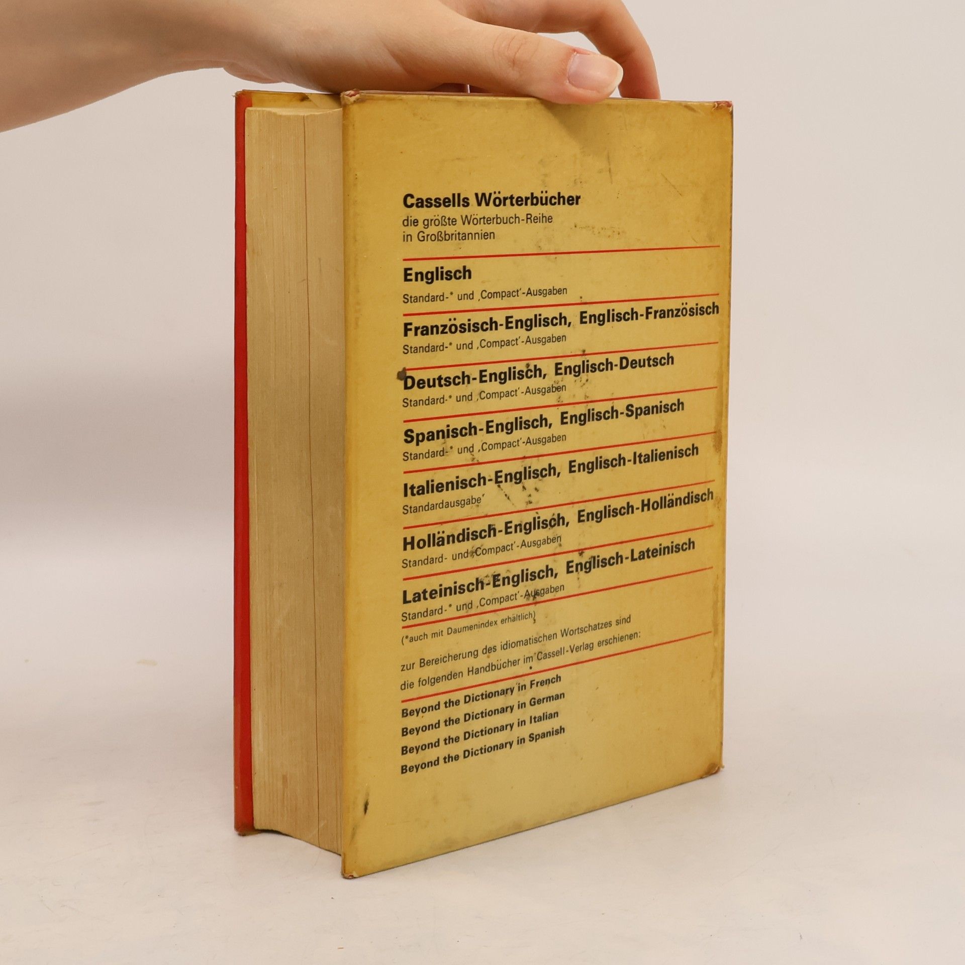 Autorenkollektiv Cassells Wörterbuch. Deutsch-Englisch, Englisch-Deutsch