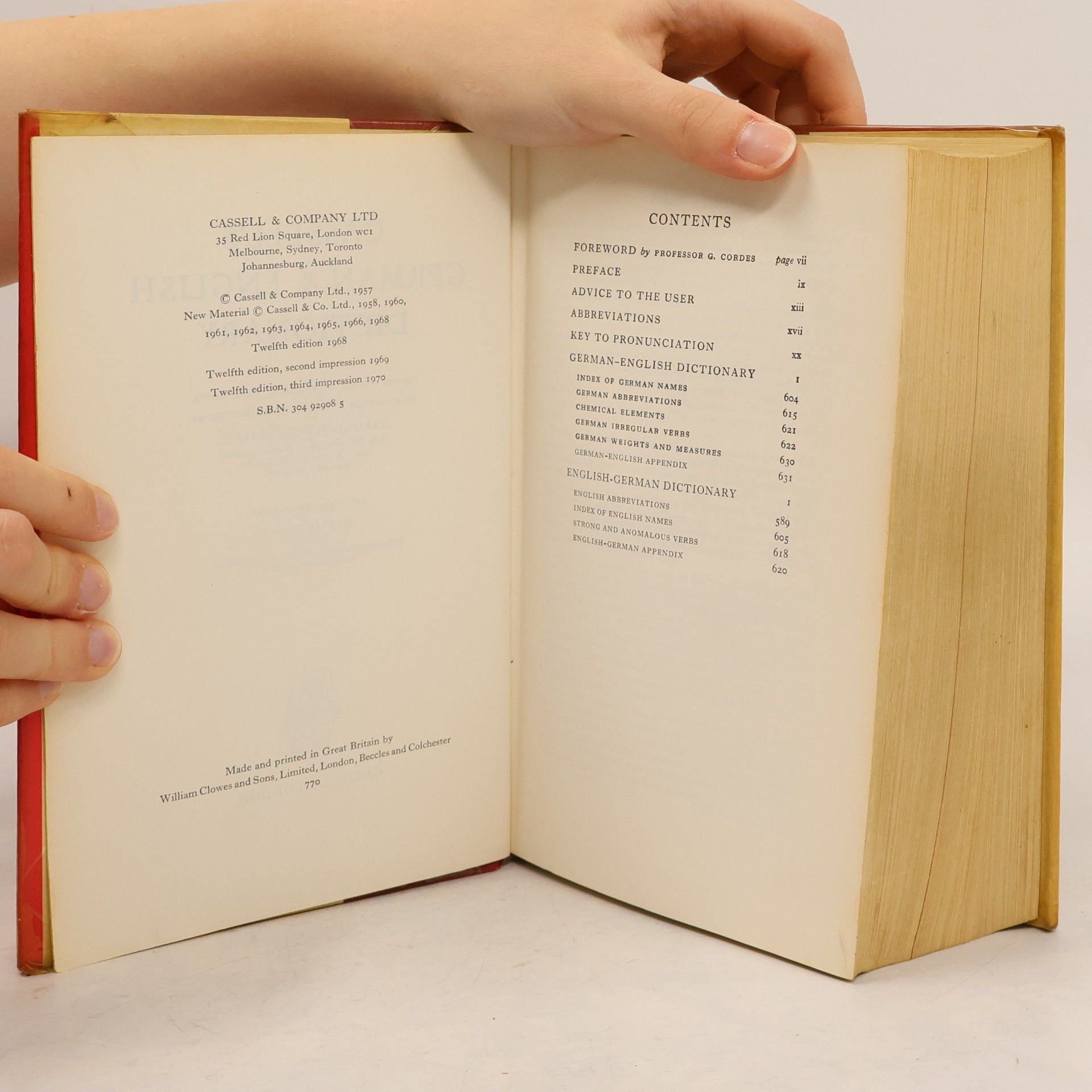 Autorenkollektiv Cassells Wörterbuch. Deutsch-Englisch, Englisch-Deutsch