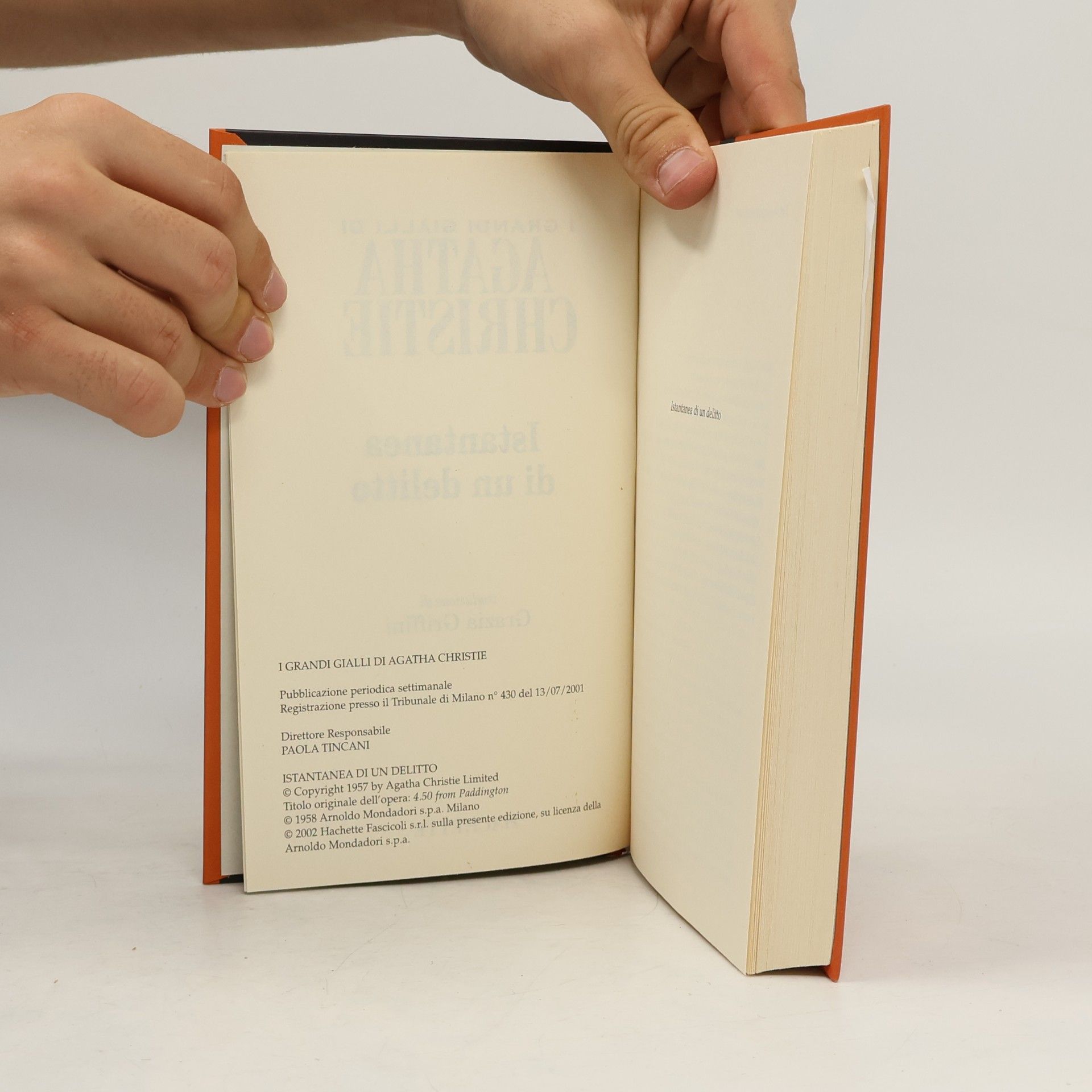 Agatha Christie Istantanea di un delitto