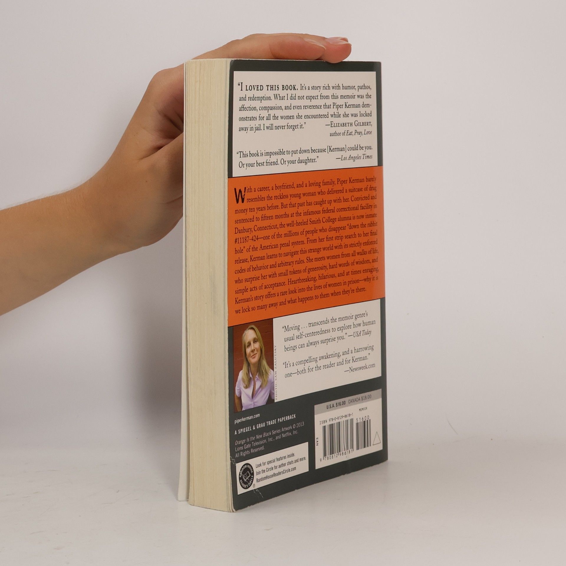 Piper Kerman Orange is the New Black. My Year in a Women's Prison