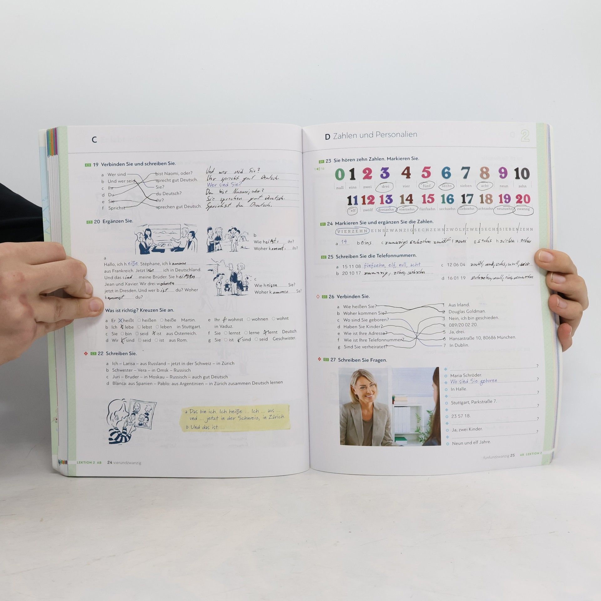 Daniela Niebisch Schritte international Neu 1. Kursbuch + Arbeitsbuch mit Audios online