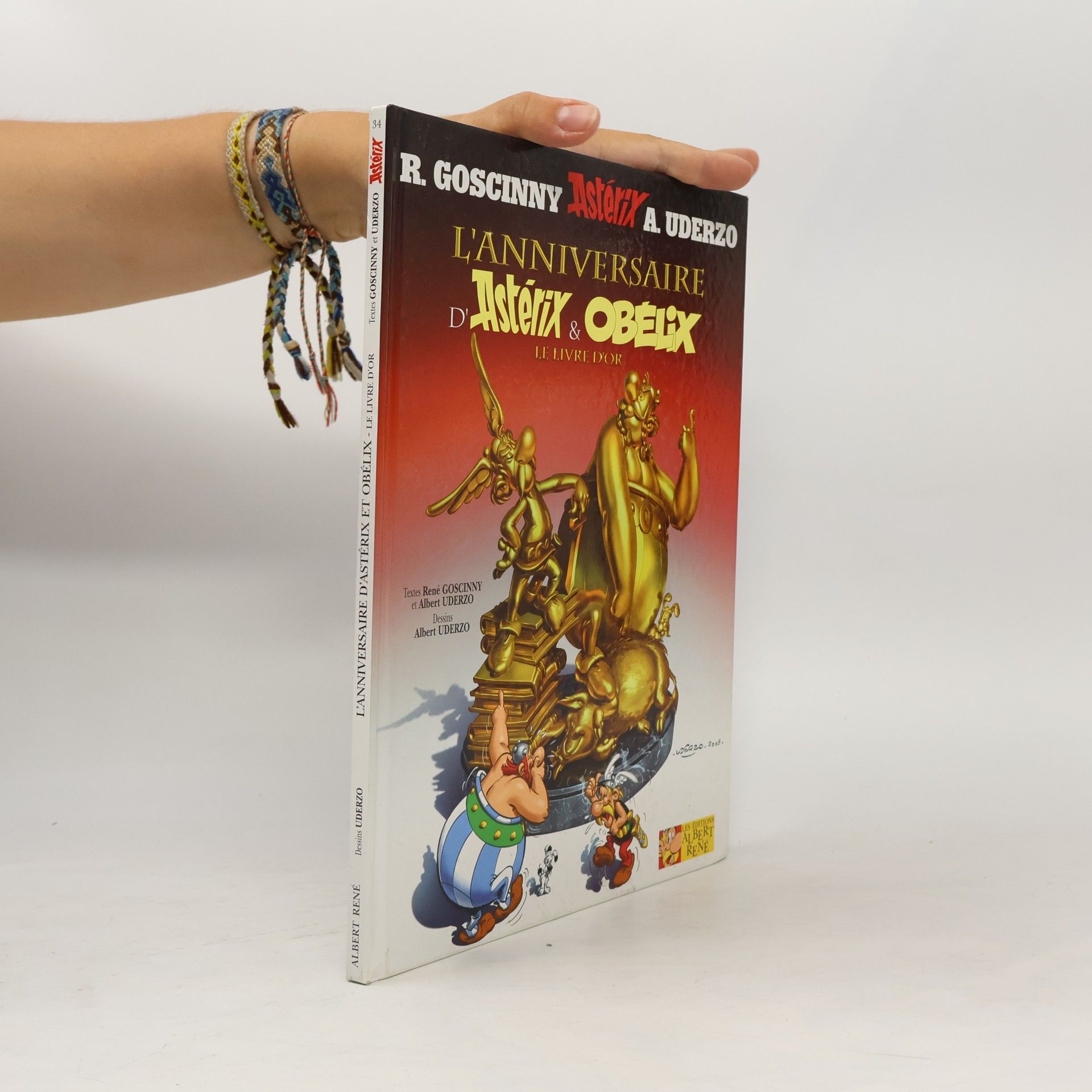 René Goscinny Astérix - 34: L'Anniversaire d'Astérix et Obélix - Le Livre d'Or