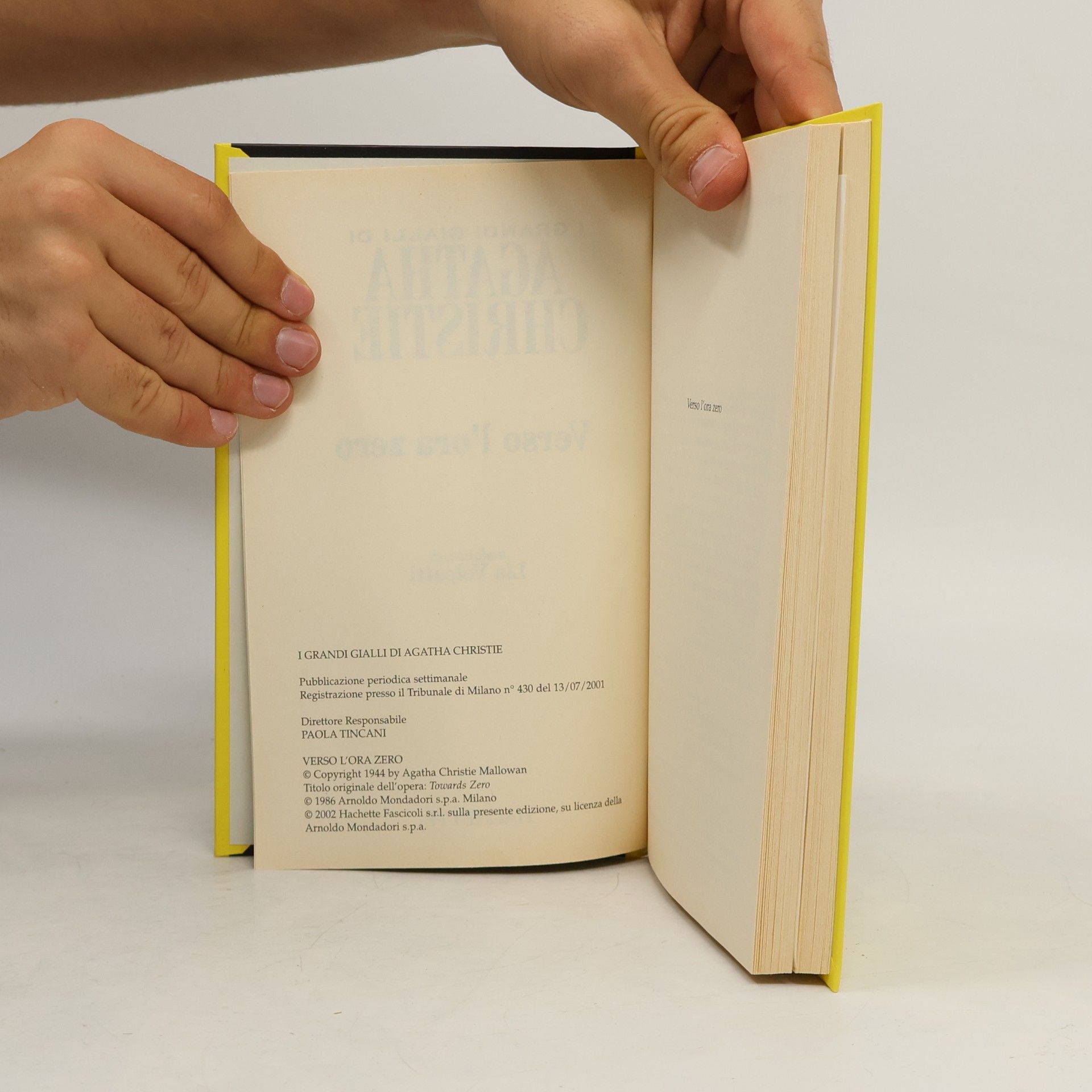 Agatha Christie Verso l'ora zero