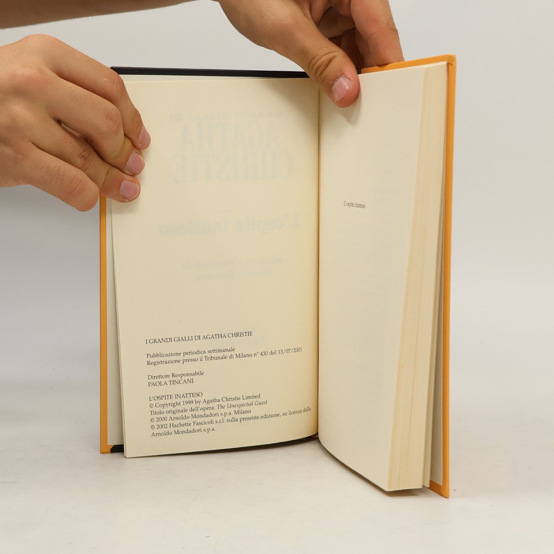 Agatha Christie L'ospite inatteso