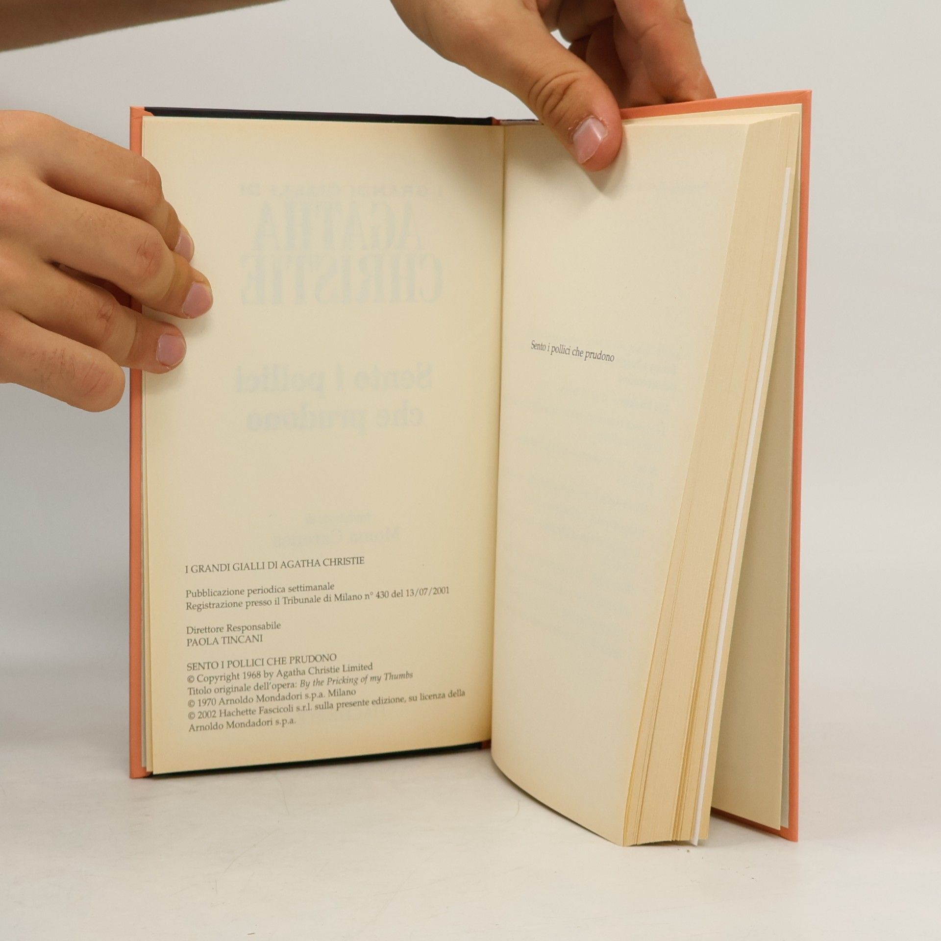 Agatha Christie Sento i pollici che prudono