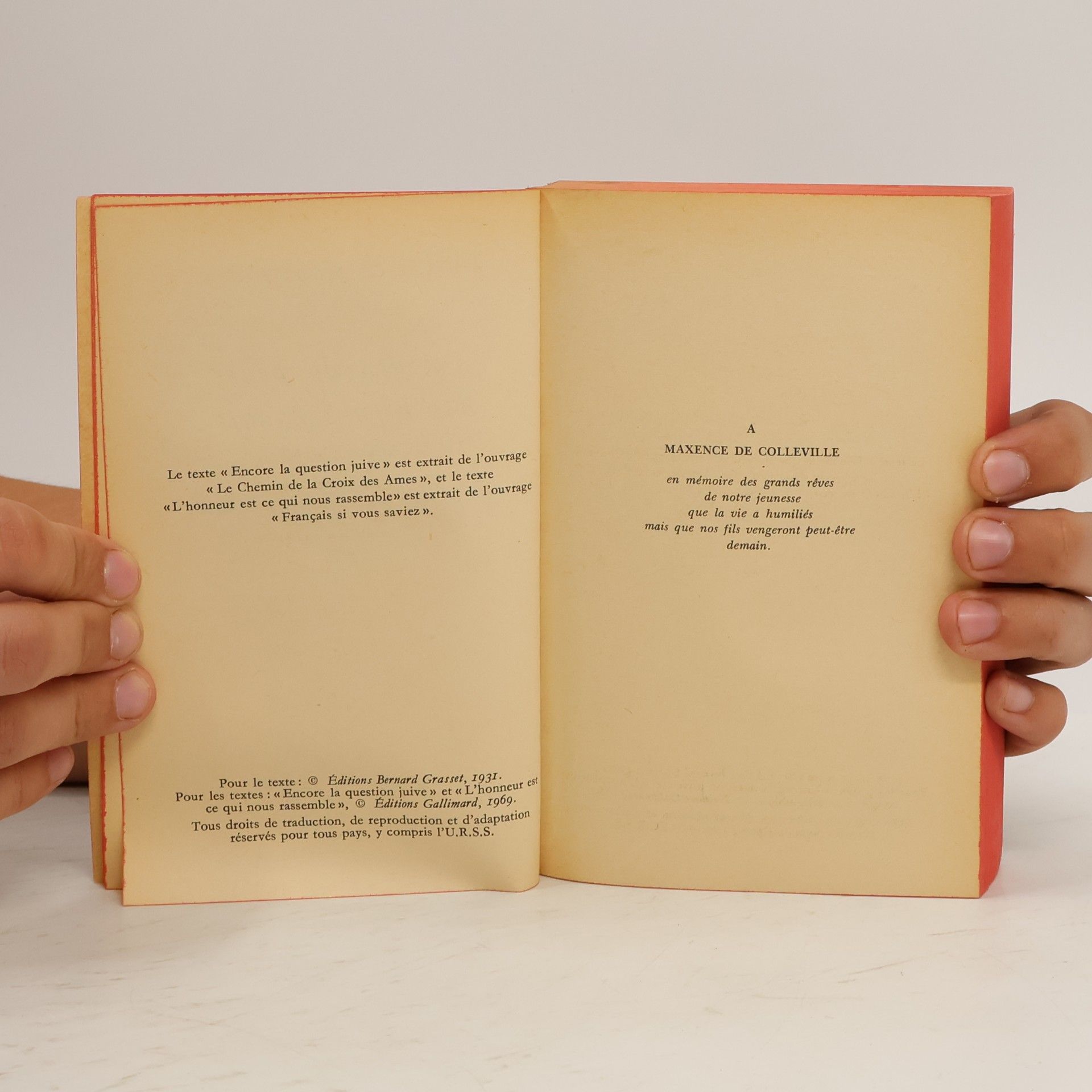 Georges Bernanos La grande peur des bien-pensants